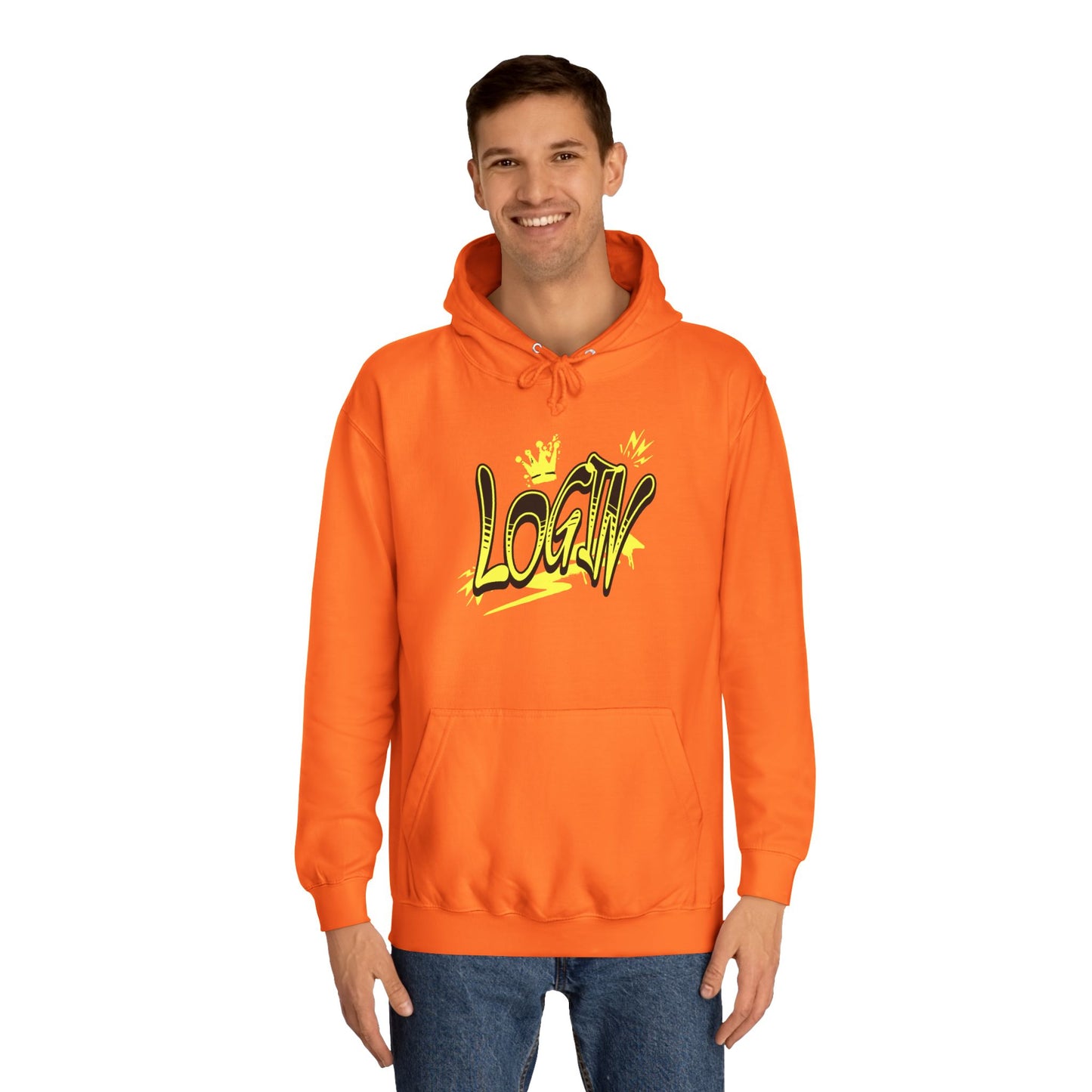Unisex Hoodie - Bold 'LOGIN' Graphic