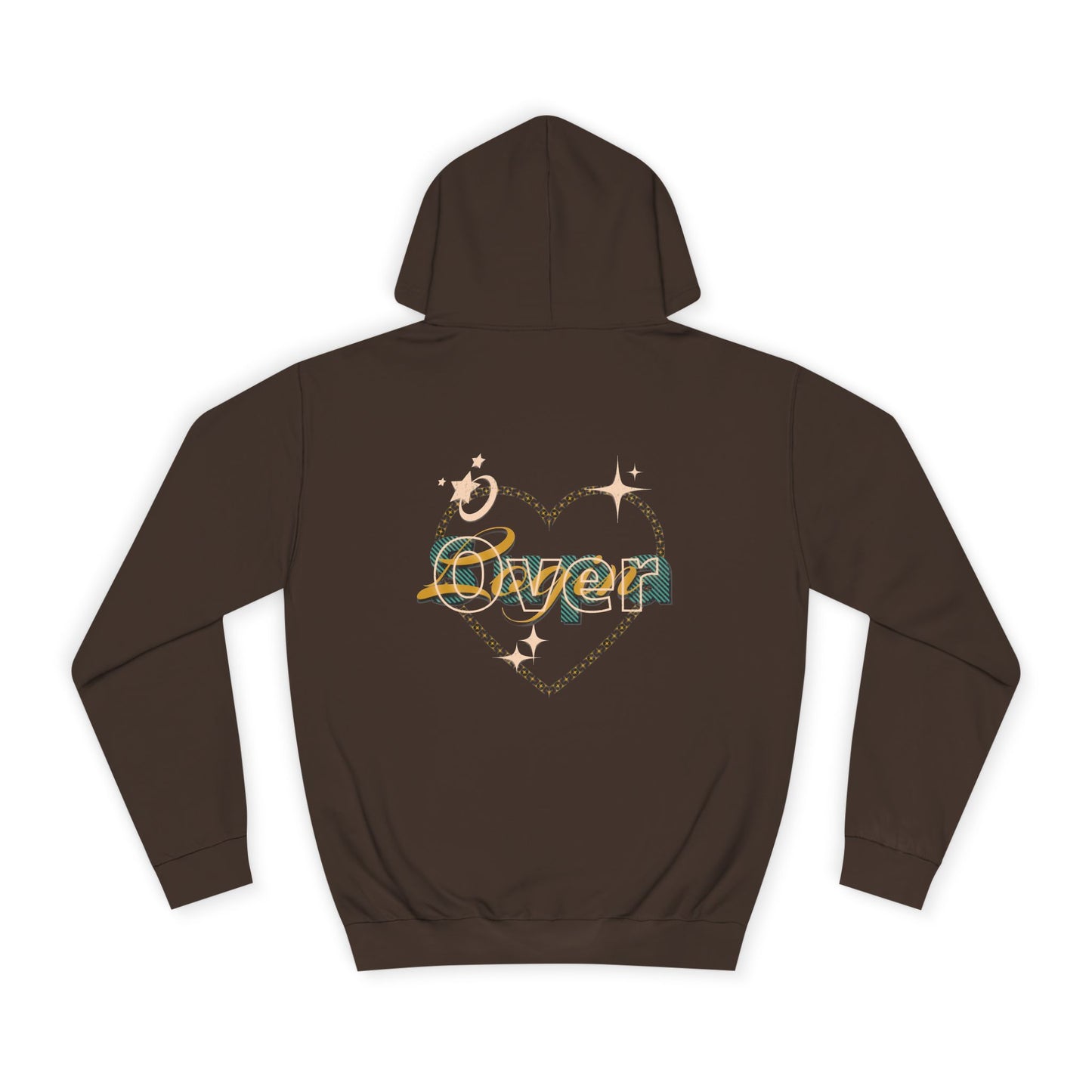 Charming Heart Hoodie with Floral Design, Unisex Casual Sweatshirt, Trendy Gift, Relaxed Wear, Unique Apparel