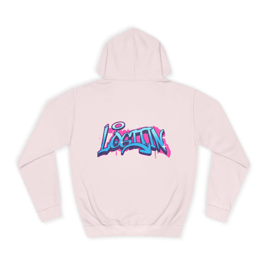 Vibrant Log it in Hoodie, Unisex Cozy Sweatshirt, Trendy Streetwear, Perfect for Life, Gift for Stylish Fall Apparel