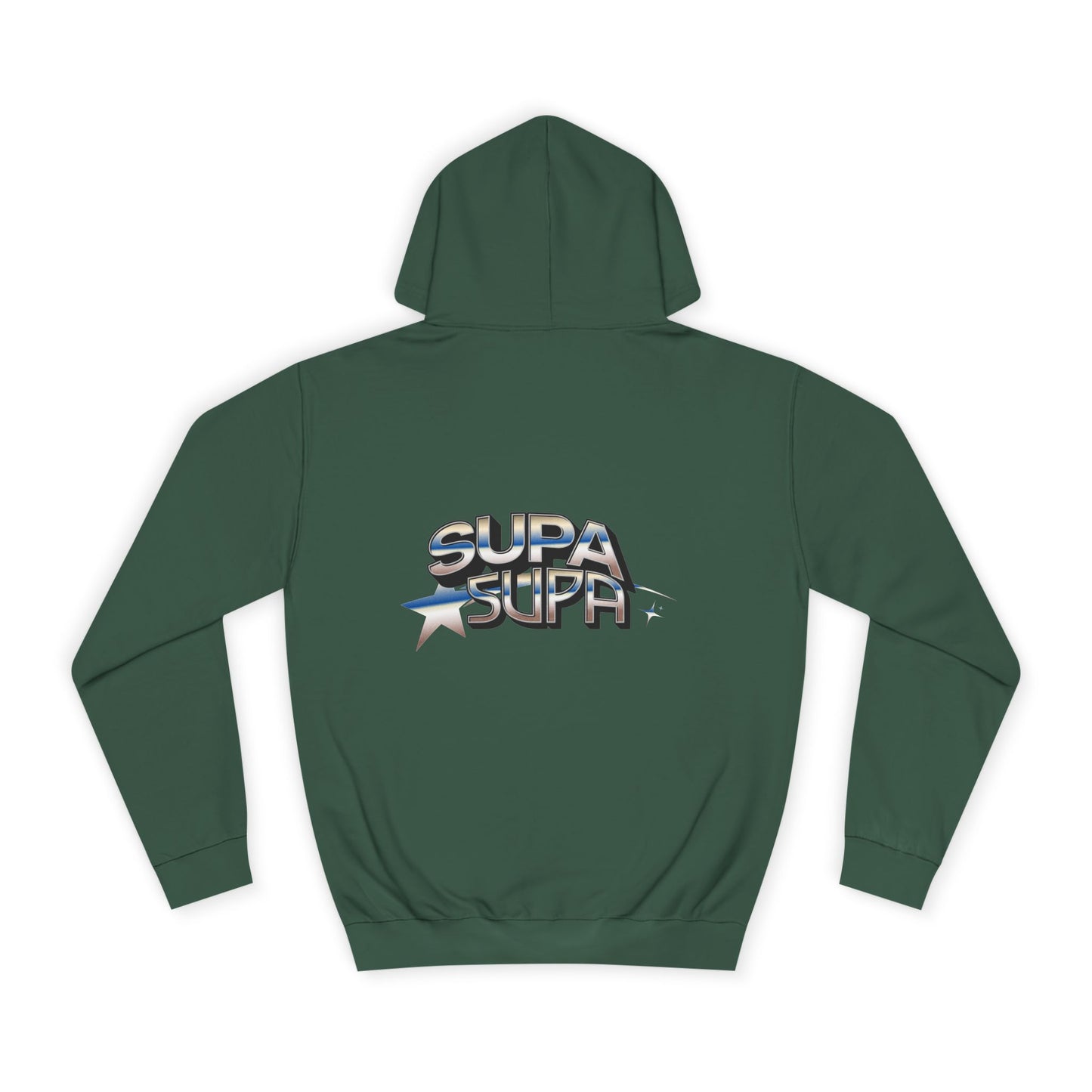 Unisex Hoodie with SUPA SUPA Design - Cozy Casual Wear, Perfect Gift, Events, Lounging