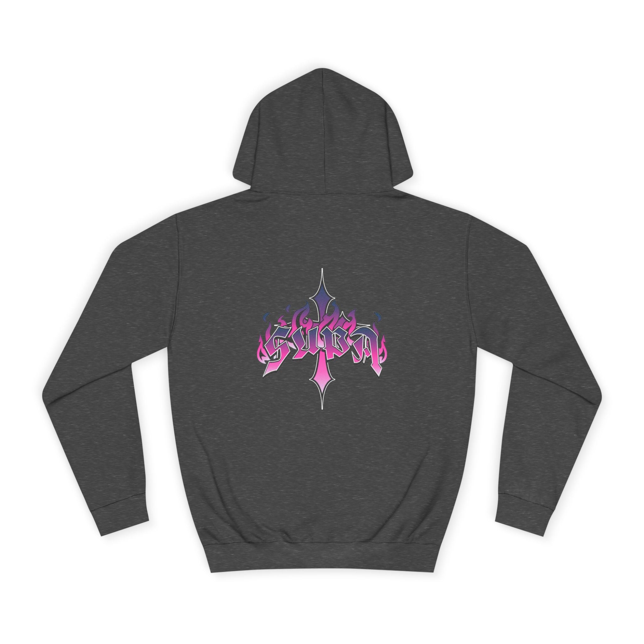 Trendy Unisex Supa Hoodie with Bold Graphic Design