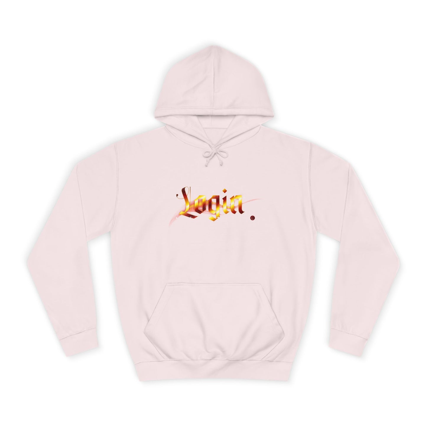 Aesthetic 'Login' Unisex Hoodie, Cozy Trendy Wear, Gift for Any One, Warm Casual Style, Trendy Hoodie