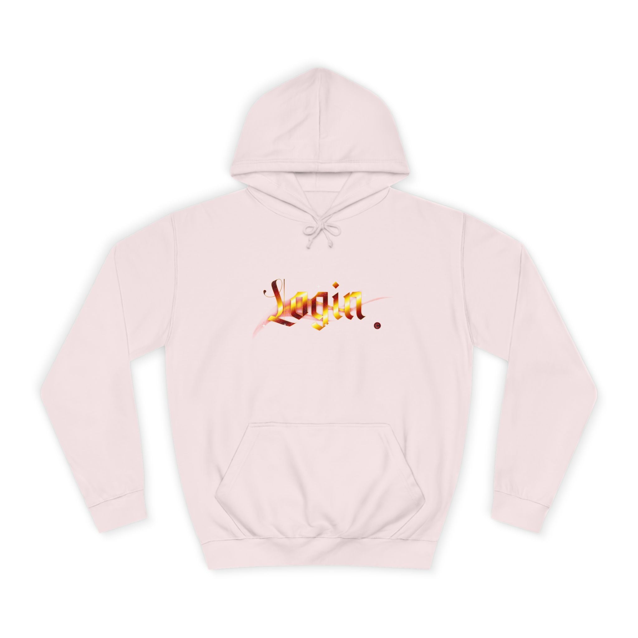Aesthetic 'Login' Unisex Hoodie, Cozy Trendy Wear, Gift for Any One, Warm Casual Style, Trendy Hoodie