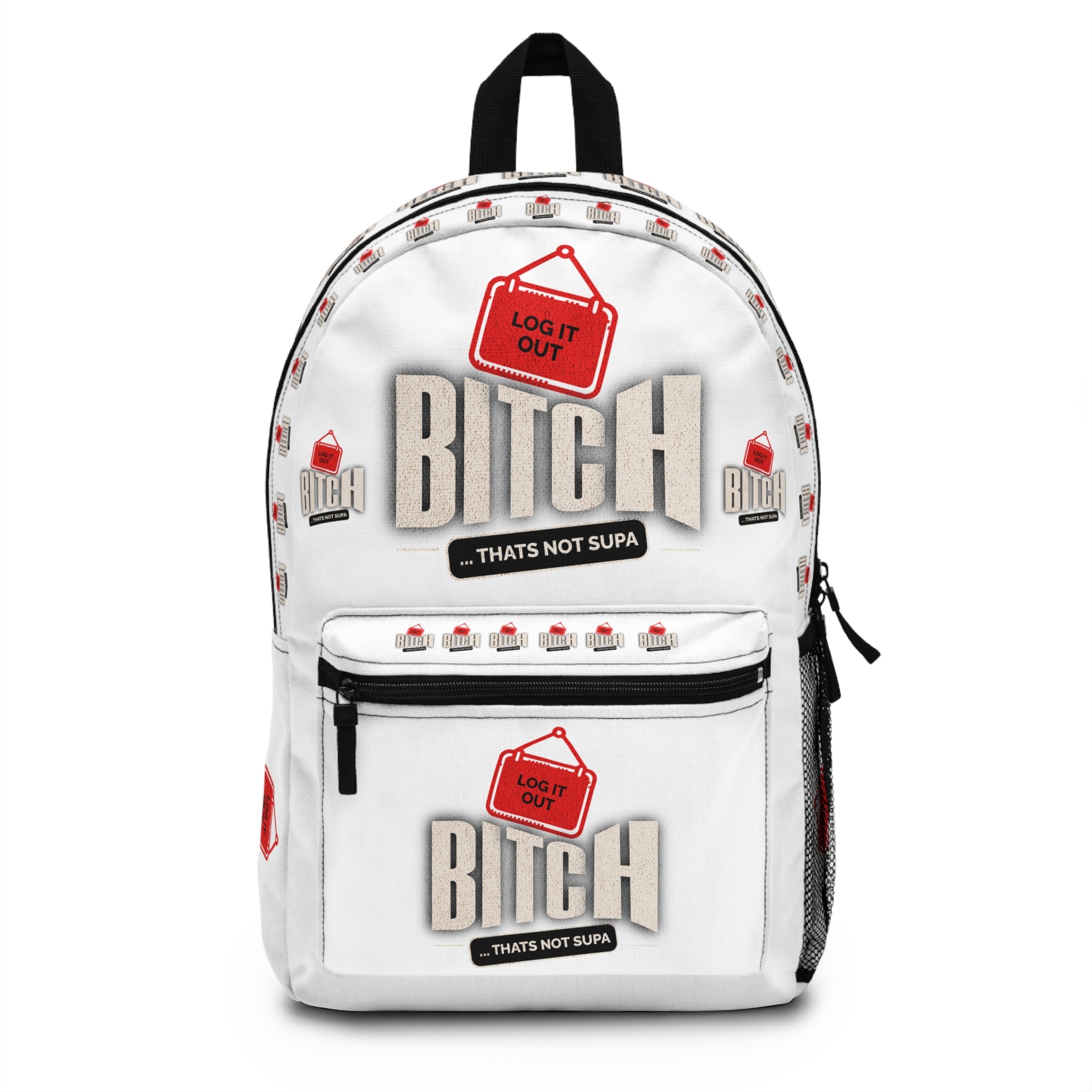 Backpack — 'Log It Out' Graphic School Backpack