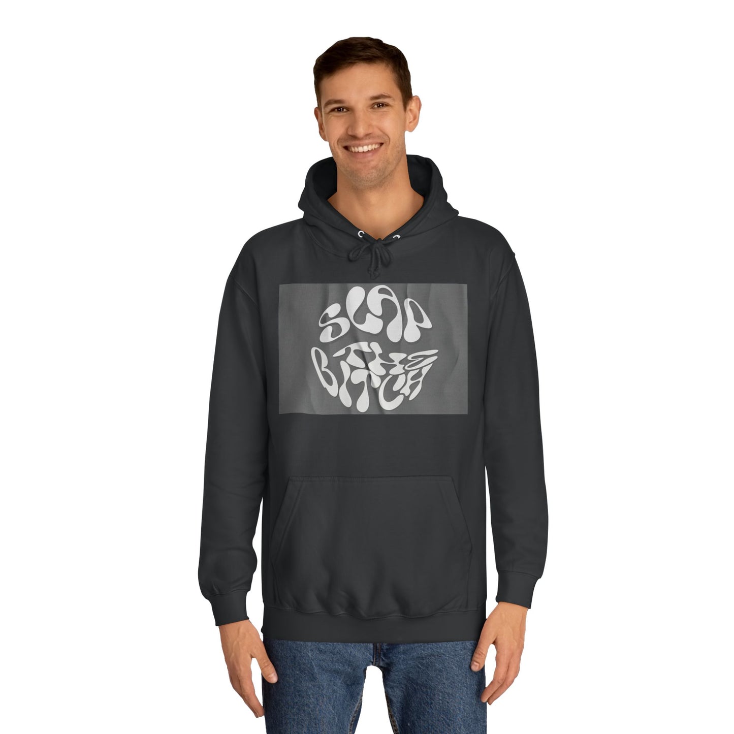 Trendy Unisex Hoodie with Unique Abstract Design