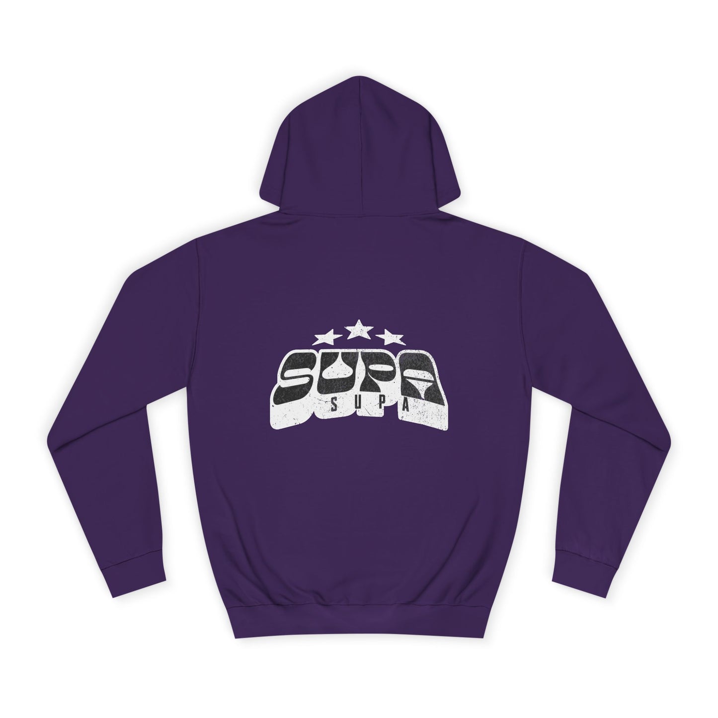 Unisex Hoodie with Bold SUPA Graphic, Casual Wear, Custom Apparel, Gift, Street Style, Everyday Comfort