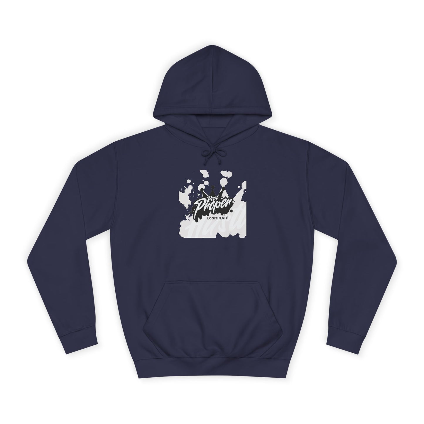 Unisex Hoodie with 'Real Proper' Design | Stylish Casual wear ,Events, Lounge, Gift Idea