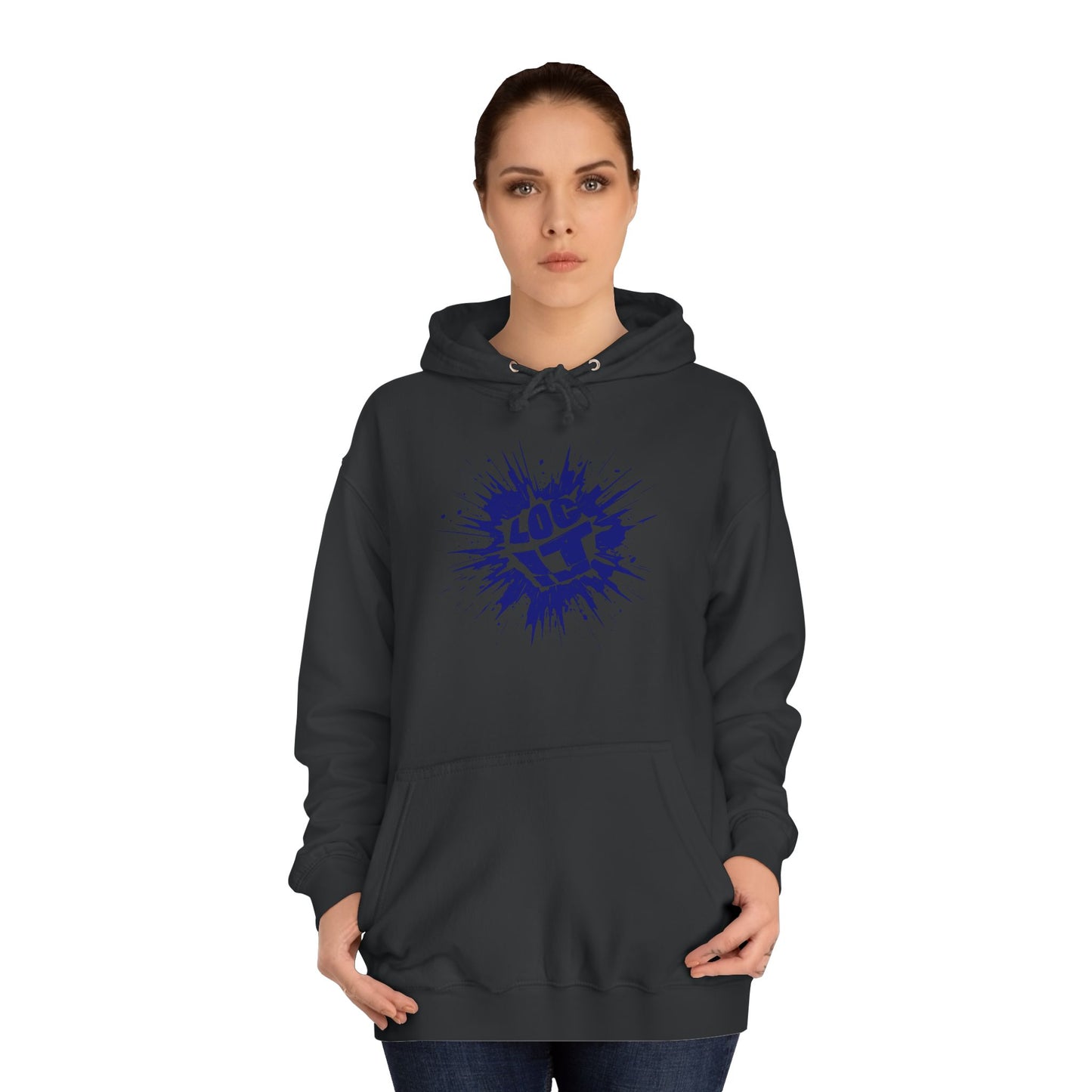 Unisex 'Log it in' Hoodie - Trendy Vibe, Perfect for Everyday wear, Casual Style, Great for Gifting, Ideal for Life