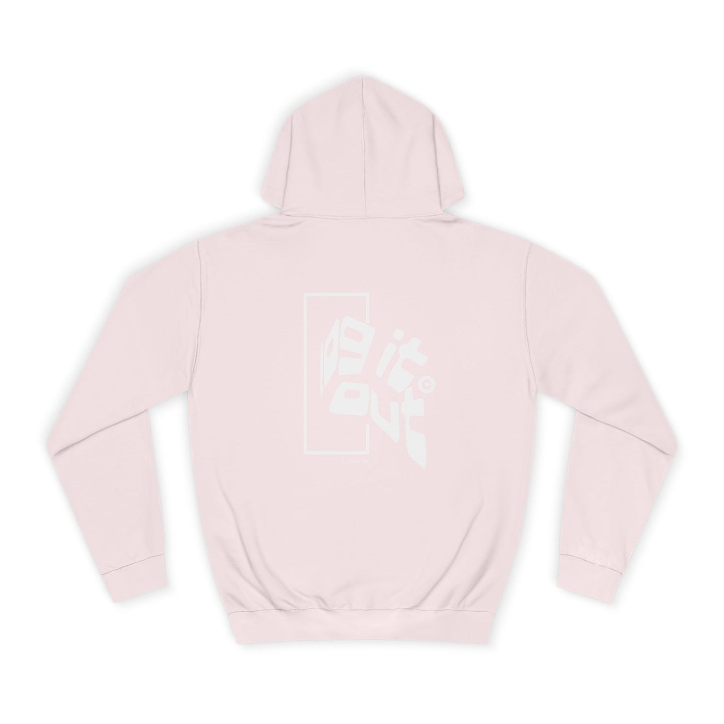 Cozy Unisex Log it out Hoodie, Perfect for Life, Graduation Gifts, Unisex Custom Apparel, Soft Hooded Sweatshirt, Everyday Comfort