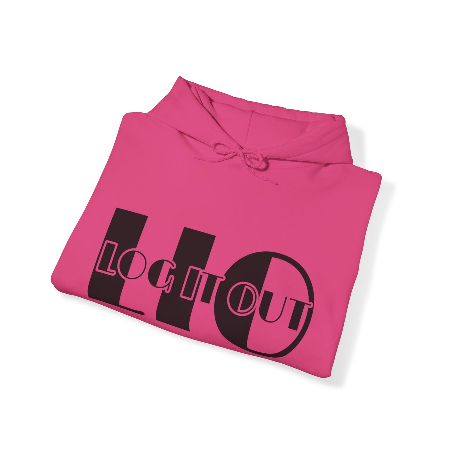 Log it out Unisex Heavy Blend™ Hooded Sweatshirt
