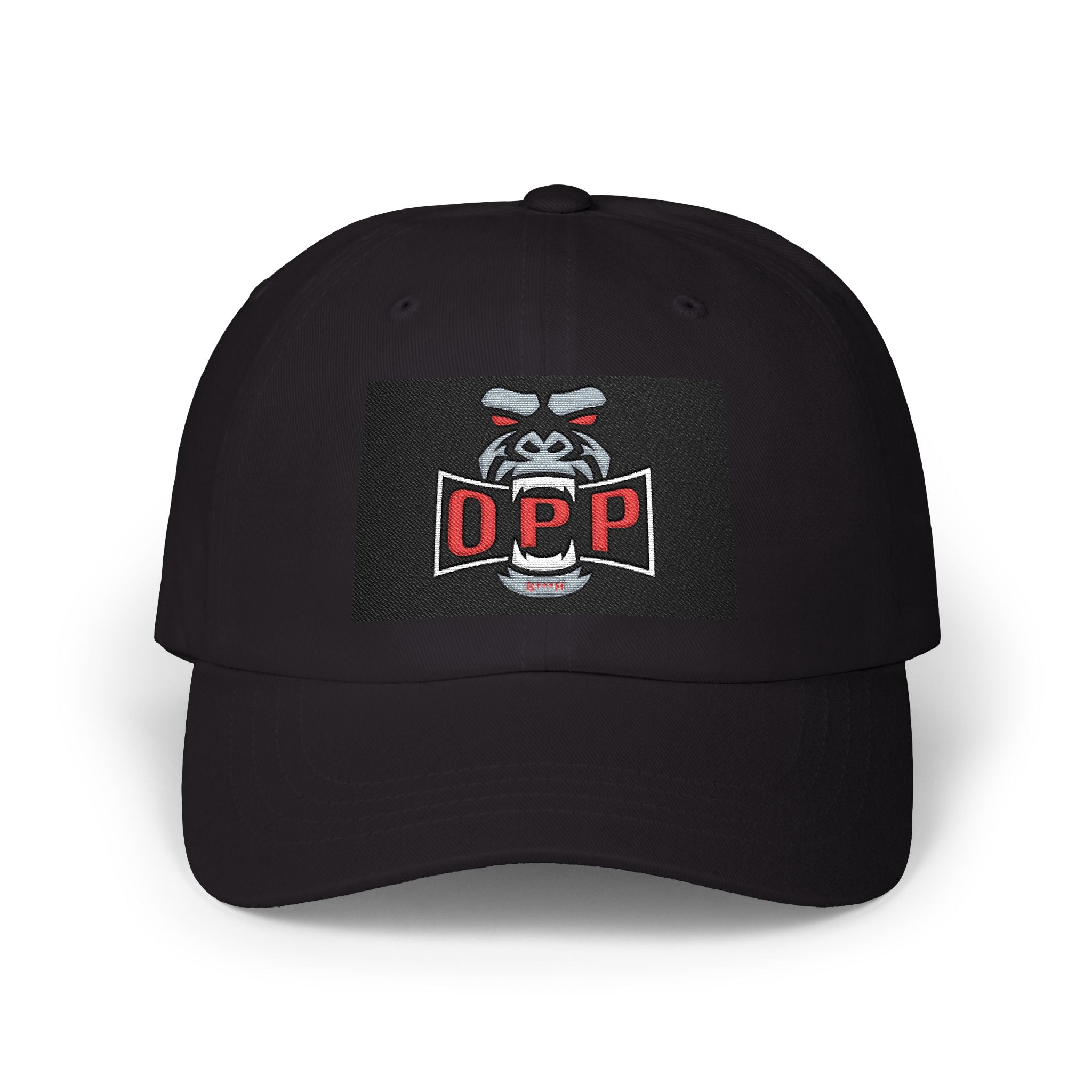 OPP Bulldog Embroidered Cap — Vintage Streetwear Baseball Hat