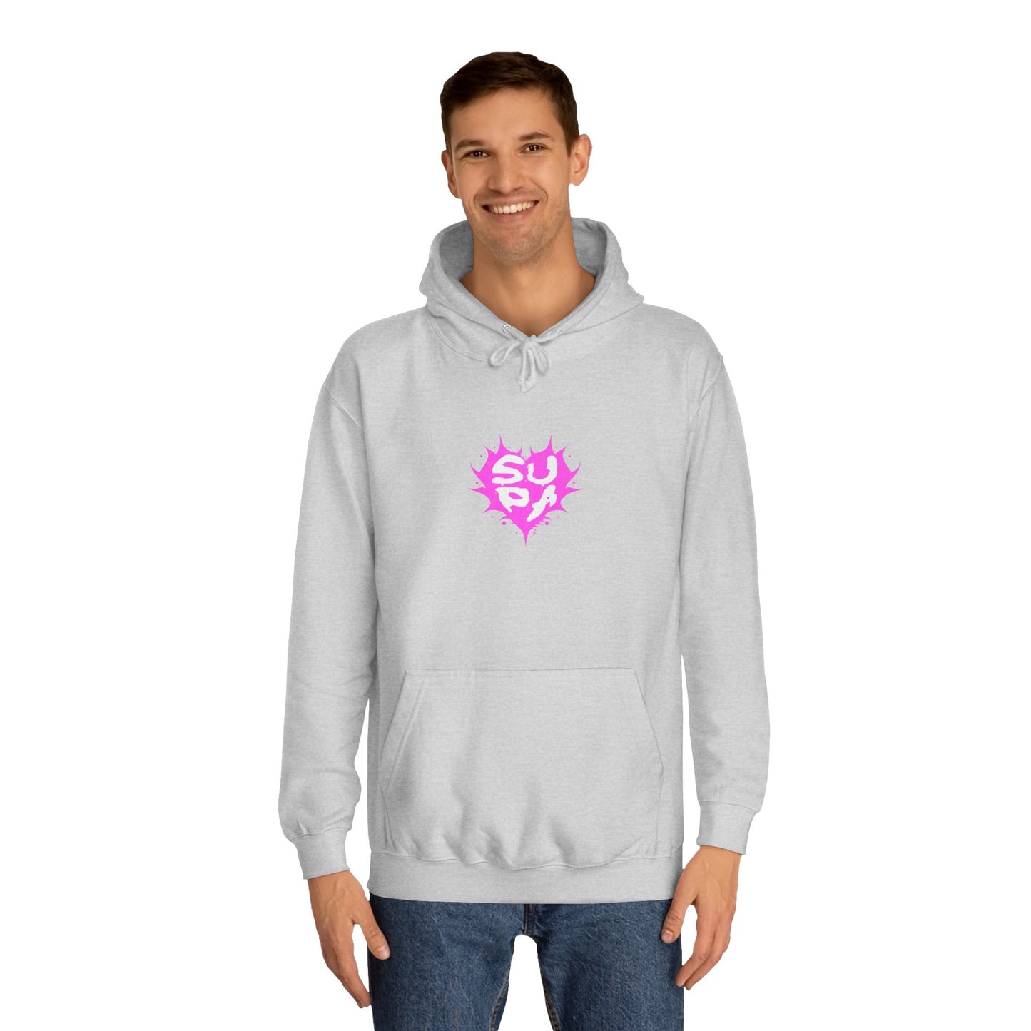 Supa Vibe Unisex Hoodie | Trendy Sweatshirt for, Casual Wear,Life, Gift for Graduates, Unique Fashion Statement
