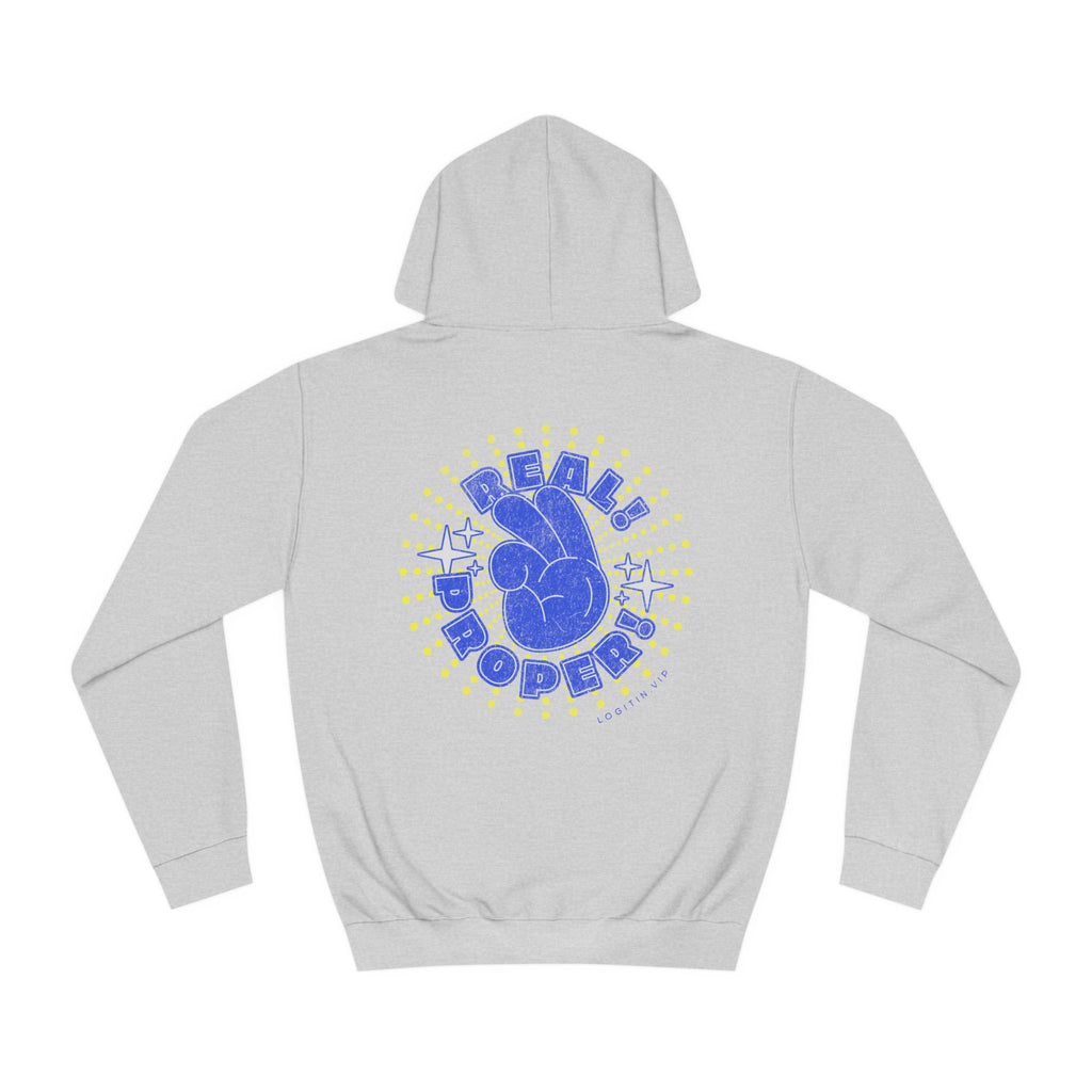 Unisex Real Proper Hoodie