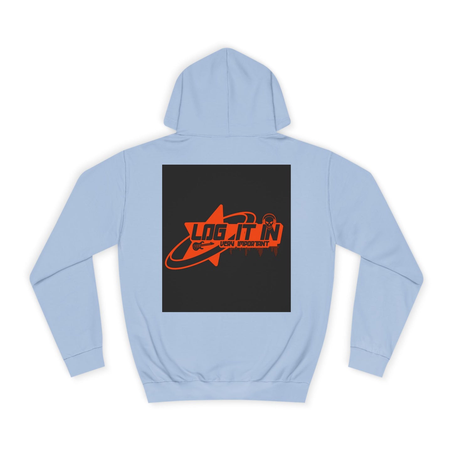 Unisex Log it in Hoodie, Casual trendy Wear, Gift, Graphic Hoodie, perfect fit Hoodie