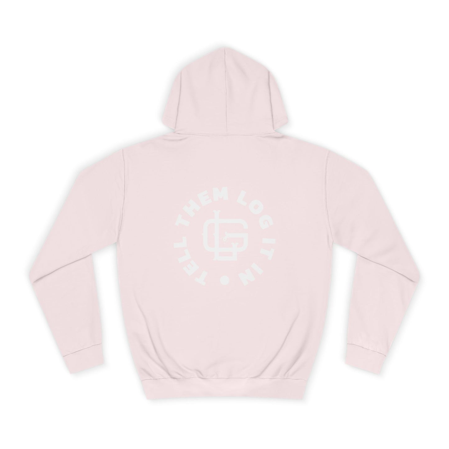 Unisex 'TELL THEM LOG IT IN' Hoodie, Casualwear, Trendy Style, Gift, Everyday Comfort, Trendy Streetwear