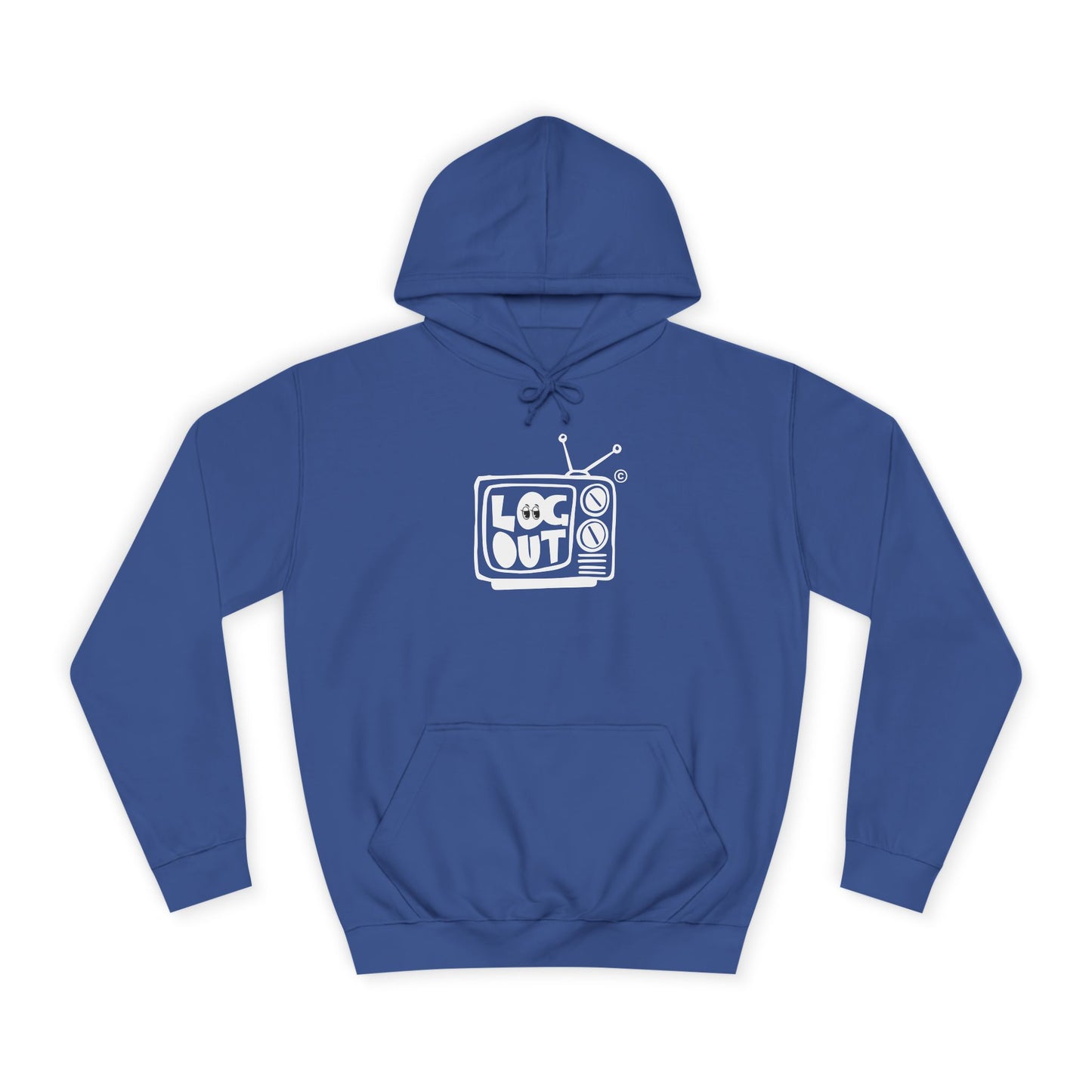 Unisex LOG OUT Hoodie, Cozy Wear, Casual Style, Gift, Trendy Spirit, Everyday Comfort