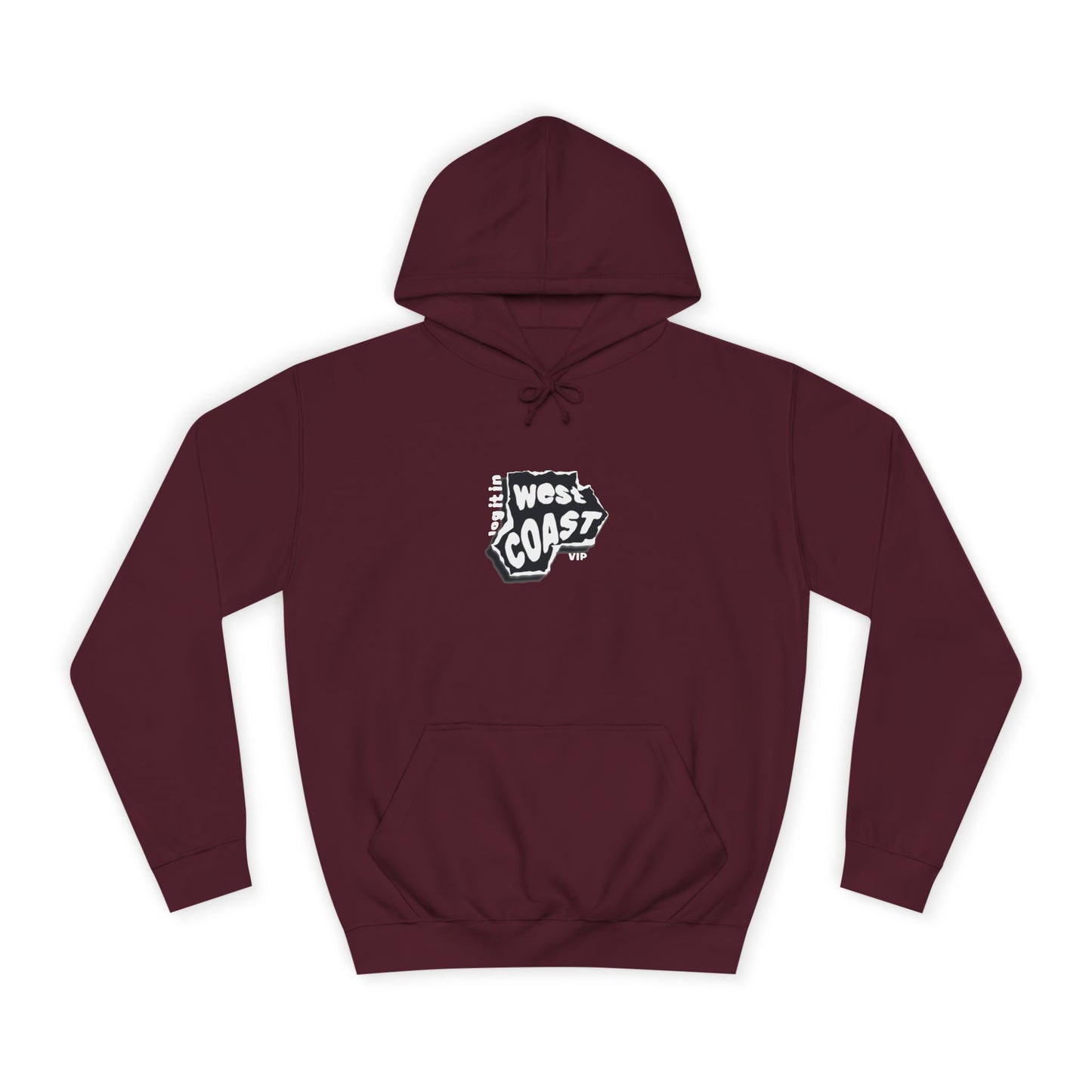 West Coast Unisex Hoodie | Casual Wear, Gift for Every one, New Spirit, Cozy Streetwear, Trendy Hooded Sweatshirt