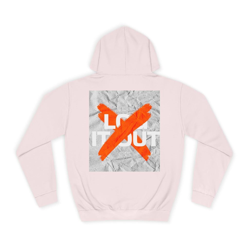 Trendy Unisex Hoodie - Stylish Graphic Sweatshirt, Casual Wear, Gifts, and Everyday Comfort - 'Log it Out' Design