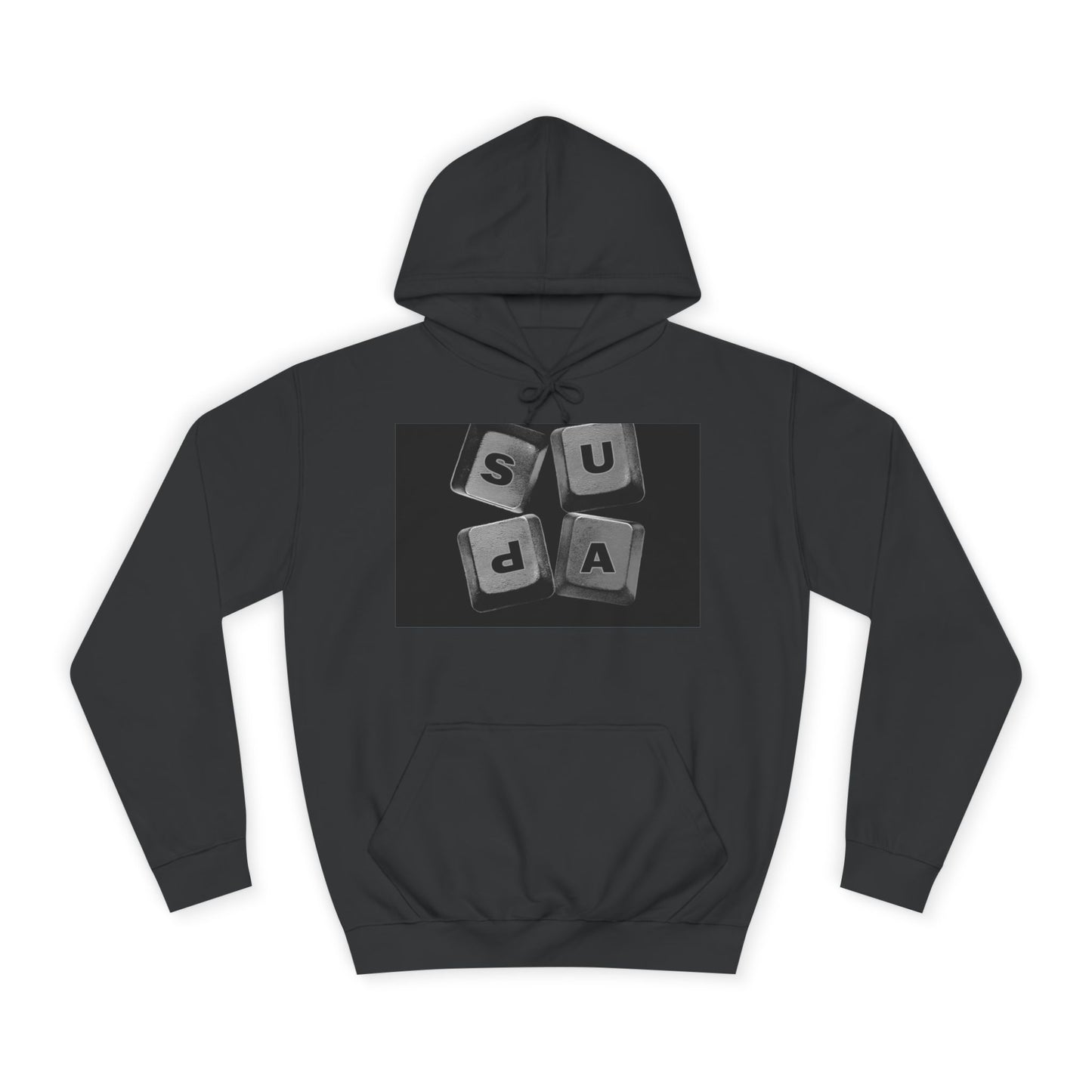 Unisex Hoodie with Graphic Design, Casual Wear, Cozy Layering,Spirit Wear