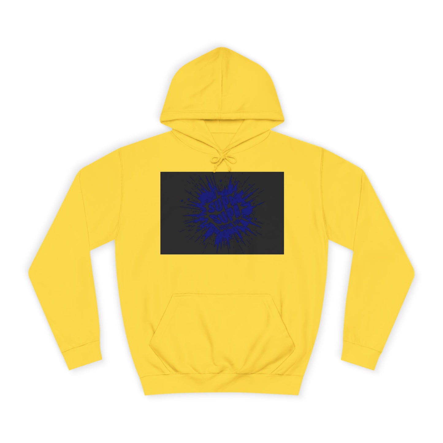 Unisex Supa Supa Hoodie with Bold Graphic Design, Comfortable Casual Wear, Ideal for Everyday, Perfect for Gifting, Spring and Fall Fashion
