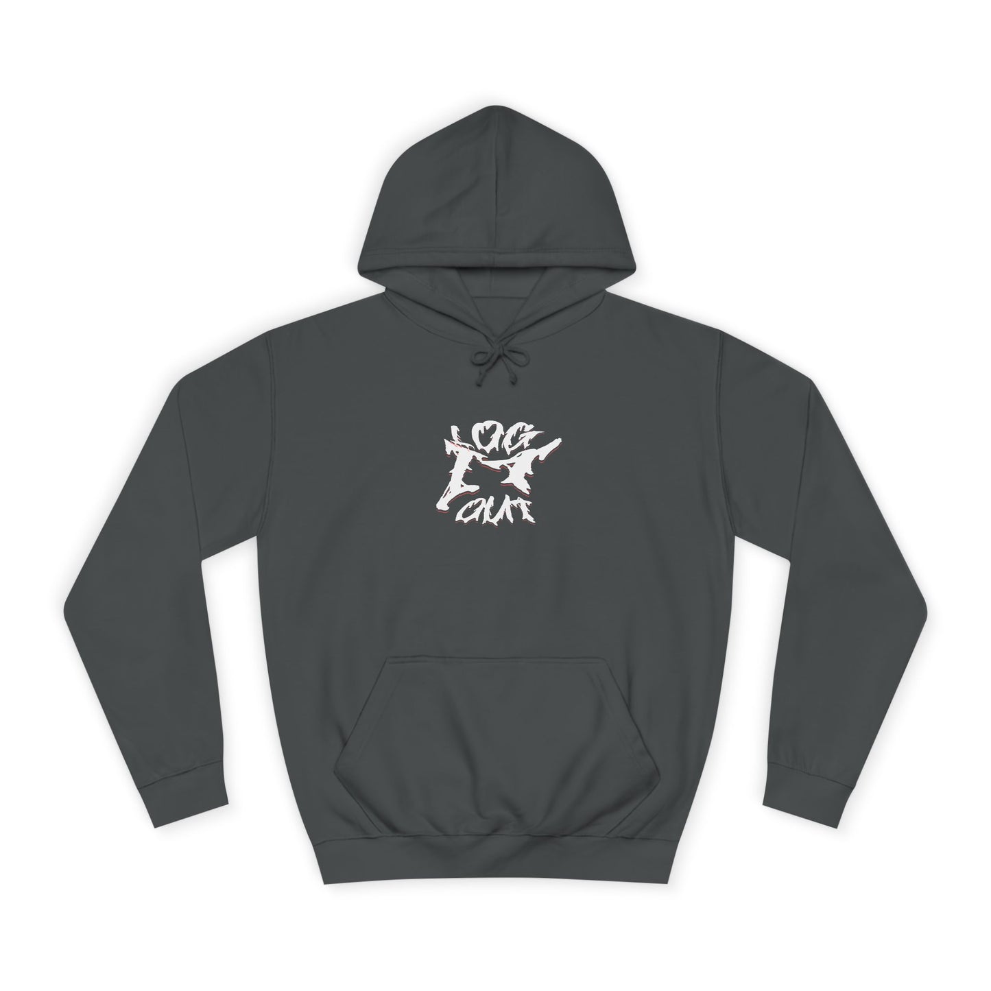 Unisex Log it out Hoodie - Trendy Graphic Sweatshirt, Perfect for Life, Great Gift for Graduation,