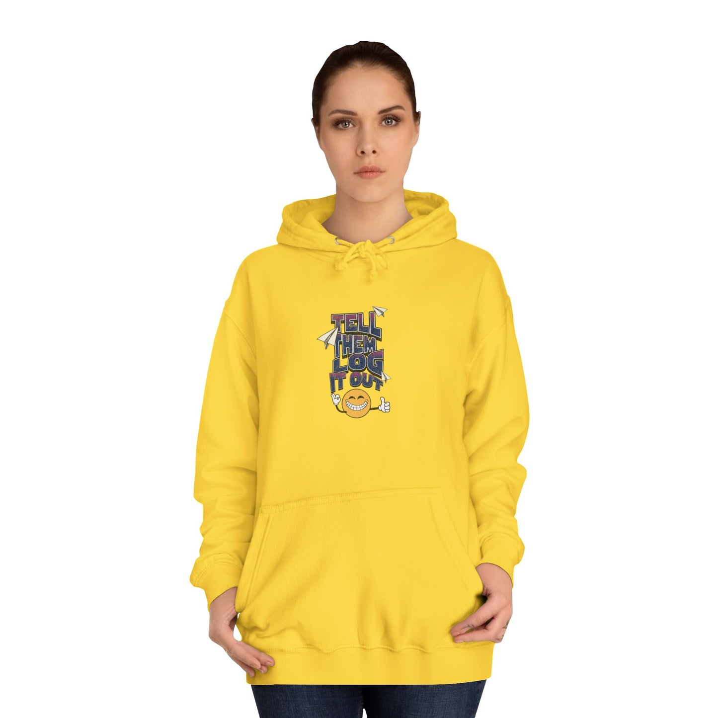 Unisex Hoodie with Fun Graphic, Casual Wear, Relaxed Vibe, Everyday Comfort