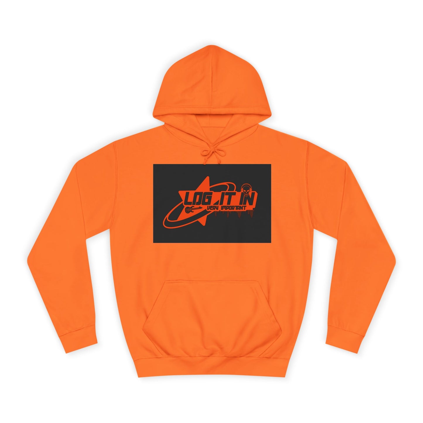 Unisex Log it in Hoodie, Casual trendy Wear, Gift, Graphic Hoodie, perfect fit Hoodie