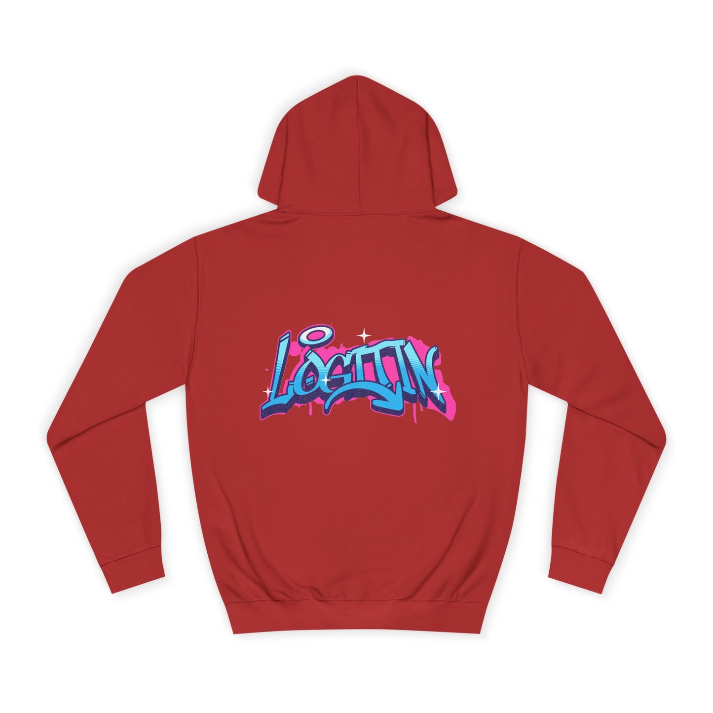 Vibrant Log it in Hoodie, Unisex Cozy Sweatshirt, Trendy Streetwear, Perfect for Life, Gift for Stylish Fall Apparel
