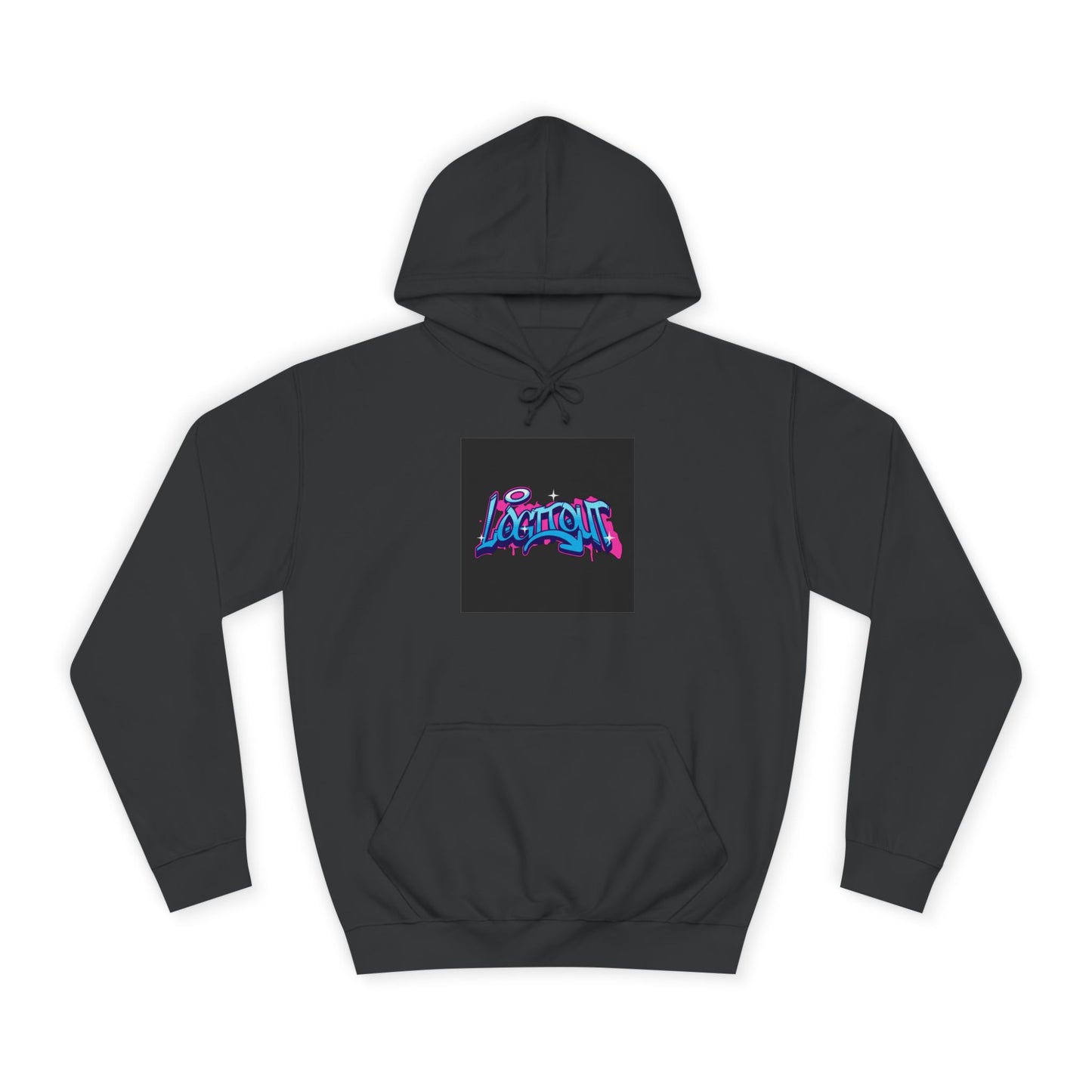 Unisex Hoodie with Colorful Graffiti Design - Trendy Streetwear, Perfect for Life, Gift, Casual Wear