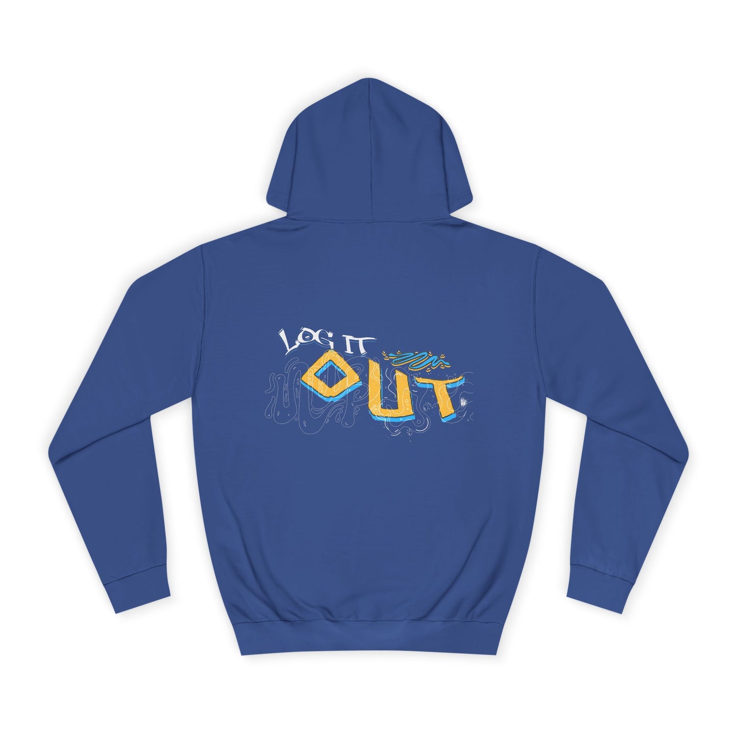Unisex Log it out Hoodie - Stylish Casual wear, Perfect Gifts, Days Out, Summer Events, Coziness & Trendy Vibes