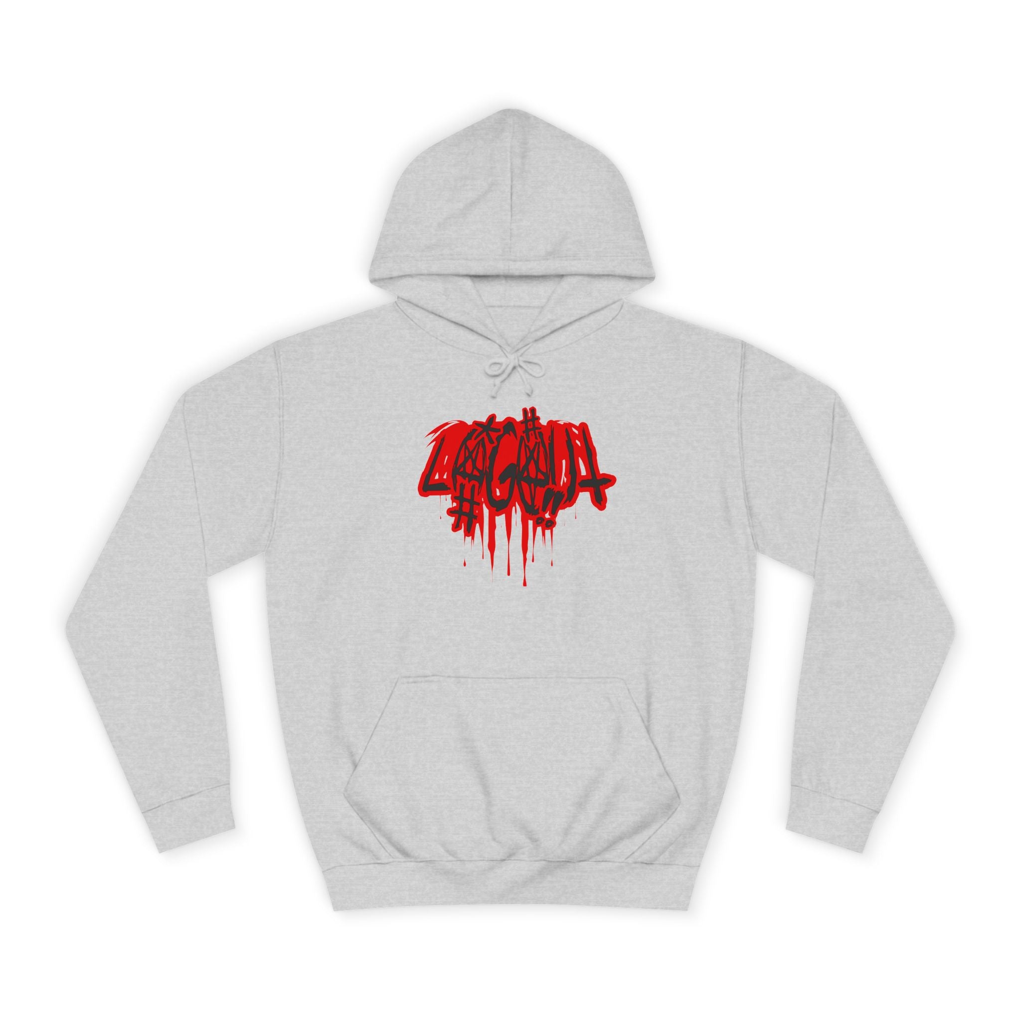 Bold Graffiti log out Hoodie, Unisex Streetwear, Comfortable Casual Wear,