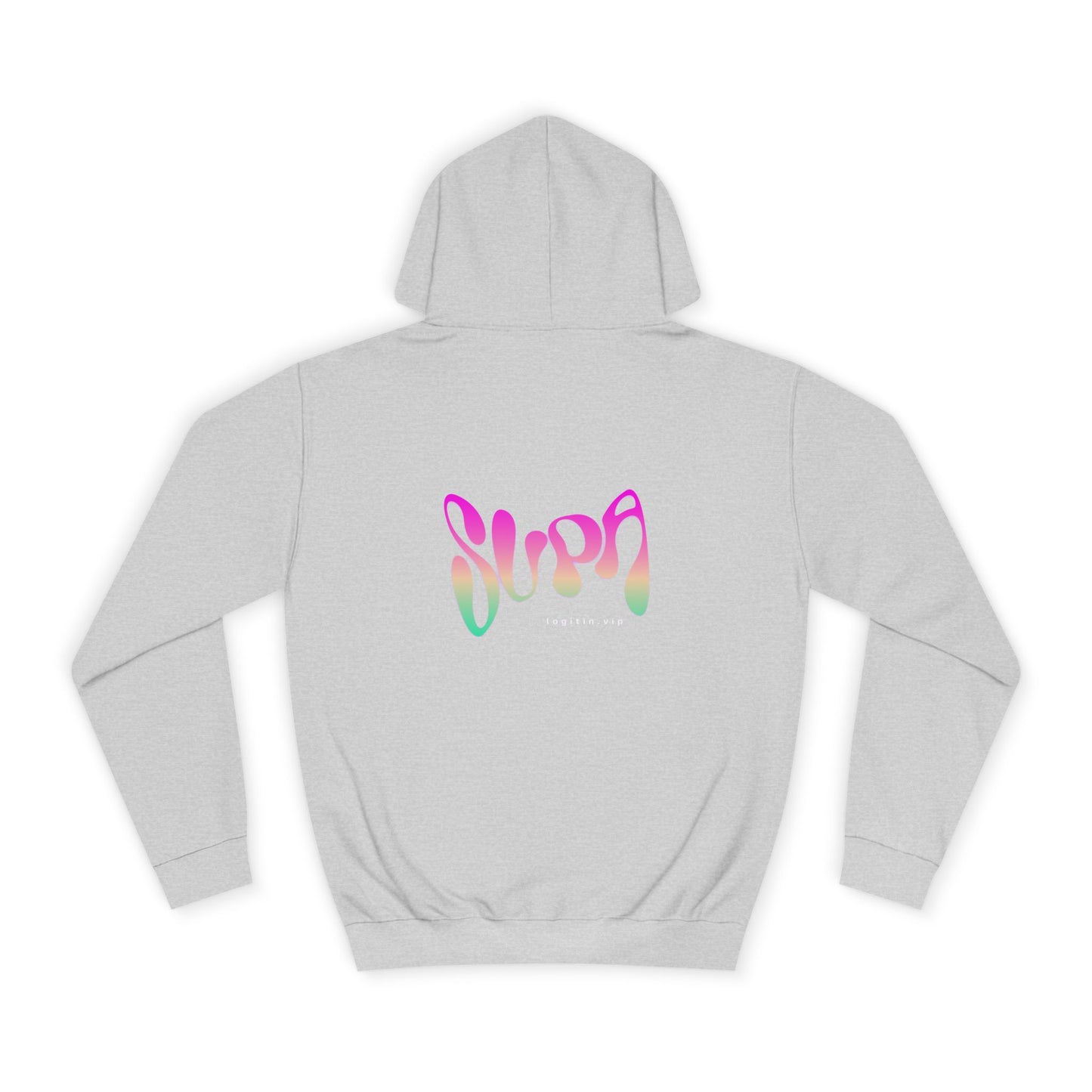 Colorful Unisex Supa Hoodie, Stylish Sweatshirt, Cozy Apparel, Gift, Trendy wear, Motivational Fashion