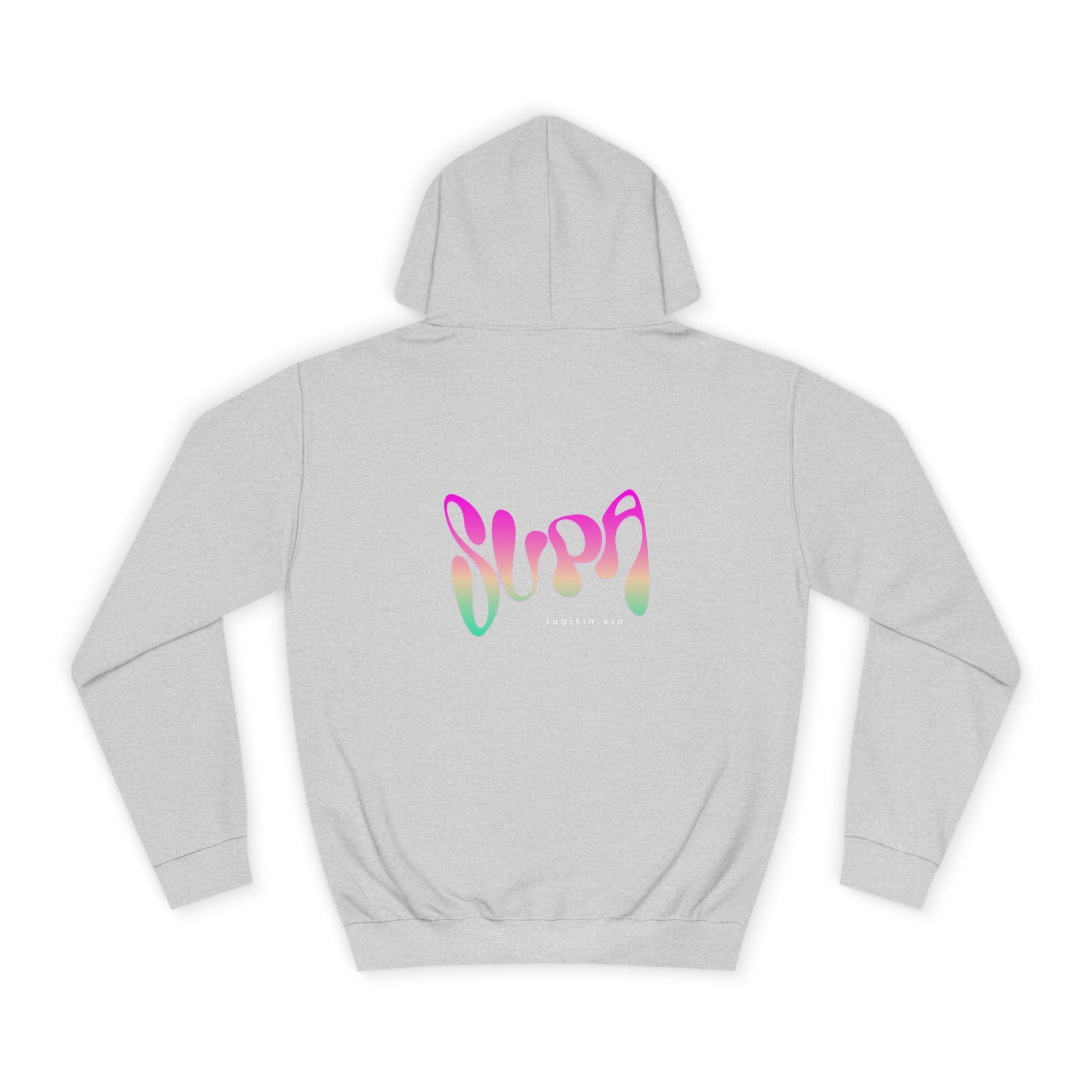 Colorful Unisex Supa Hoodie, Stylish Sweatshirt, Cozy Apparel, Gift, Trendy wear, Motivational Fashion