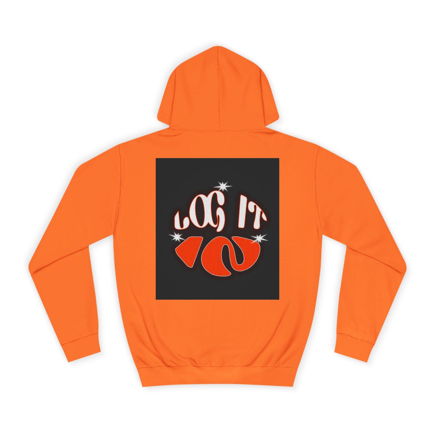 Trendy Unisex Log it in Hoodie, Casual Wear, custom Gear, Gift, Relaxed Fit