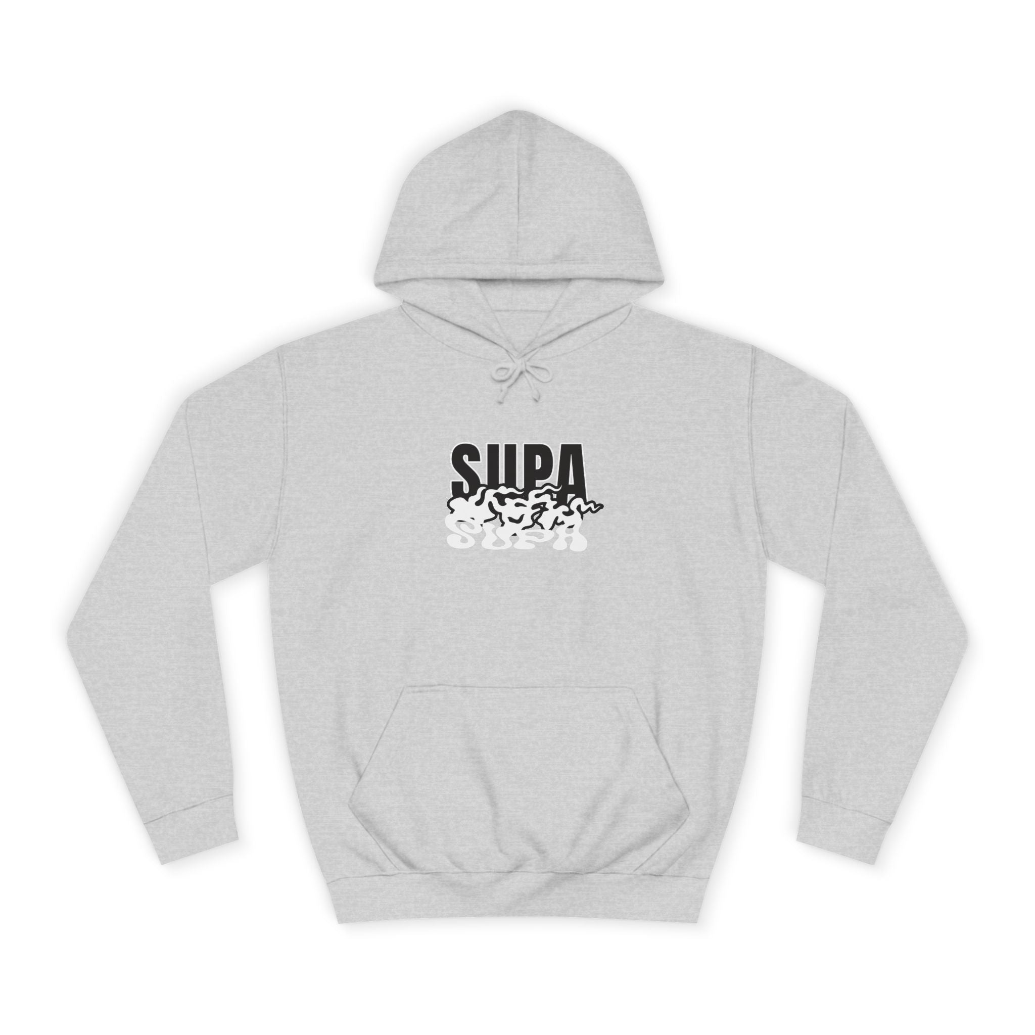 Trendy Unisex Hoodie with 'SUPA' Design | Casual Wear, Apparel, Street Style, Gift, Cozy Fashion