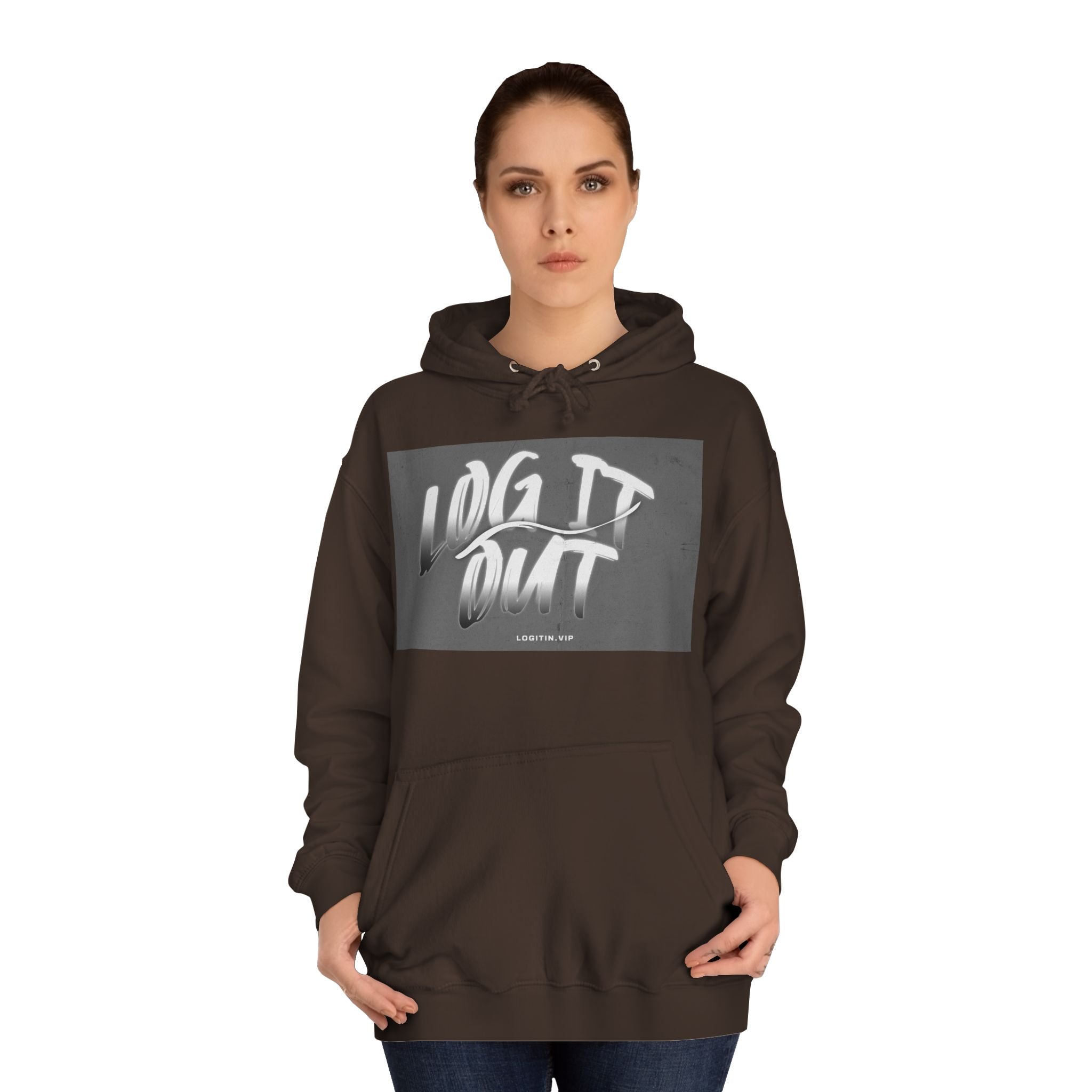 Stylish Unisex log it out Hoodie | Casual Wear, Trendy Design, Perfect Gift, Daily Comfort, College Apparel