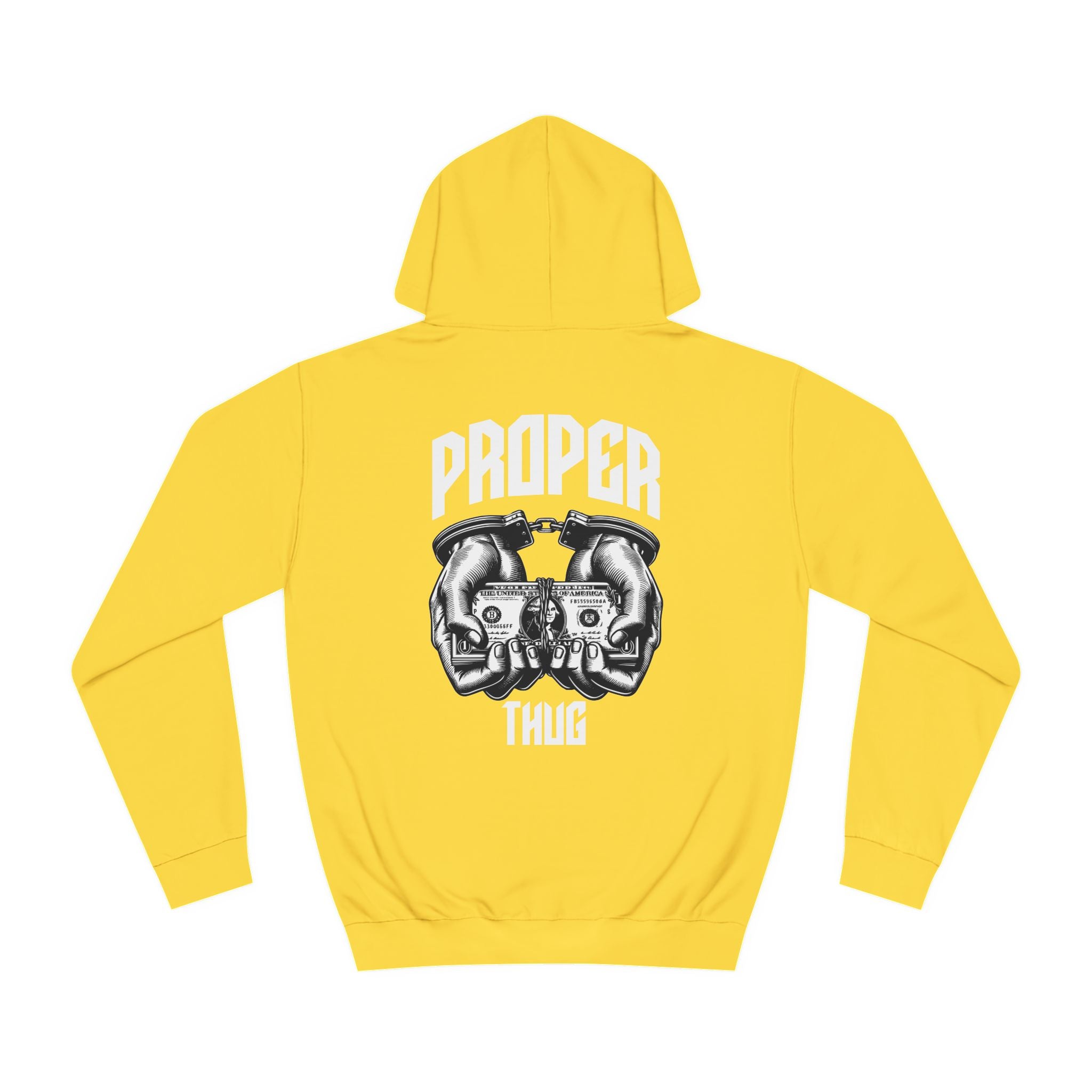 Unisex Hoodie - Proper Thug Design