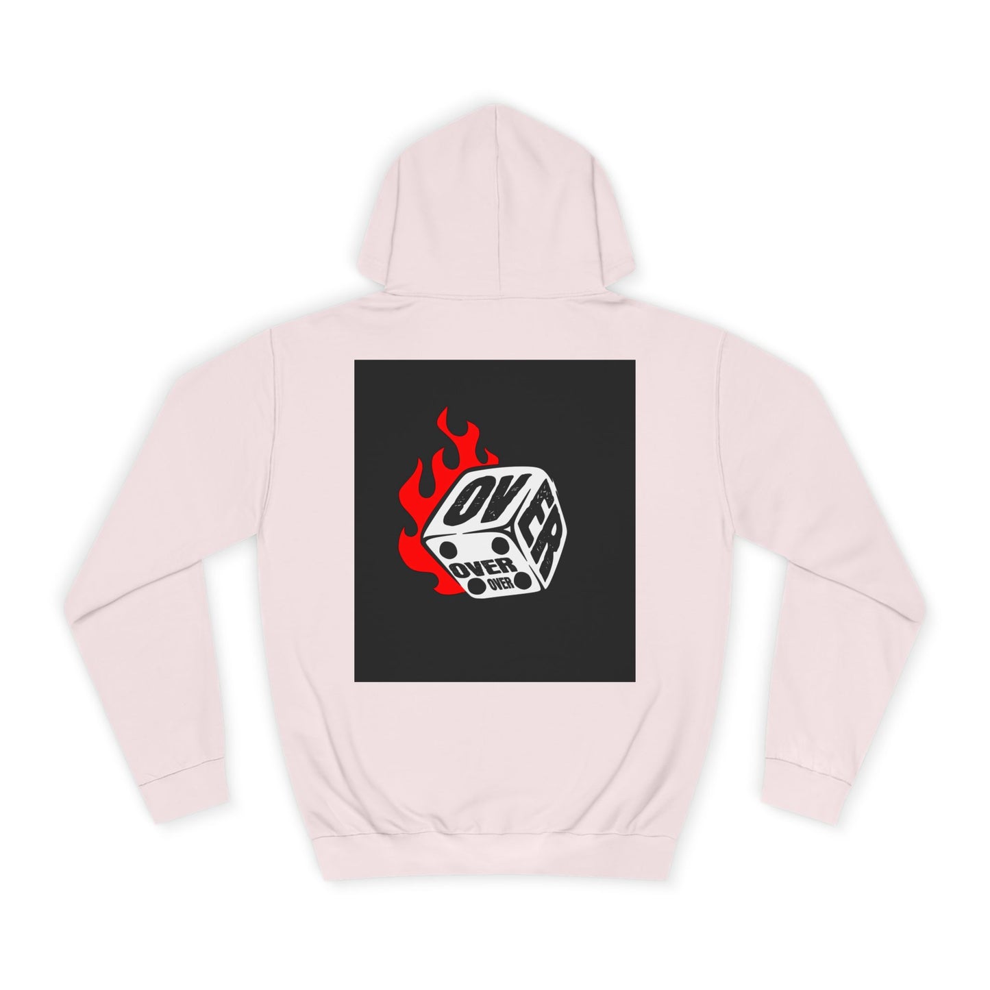 OVER Graphic Hoodie, Oversized Sweatshirt, Trendy Unisex Hoodie, Gift, Casual Layering Top