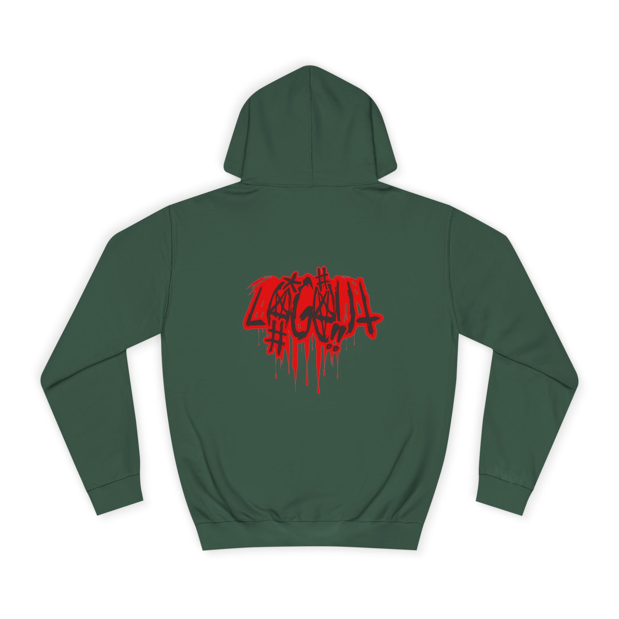 Bold Graffiti log out Hoodie, Unisex Streetwear, Comfortable Casual Wear,