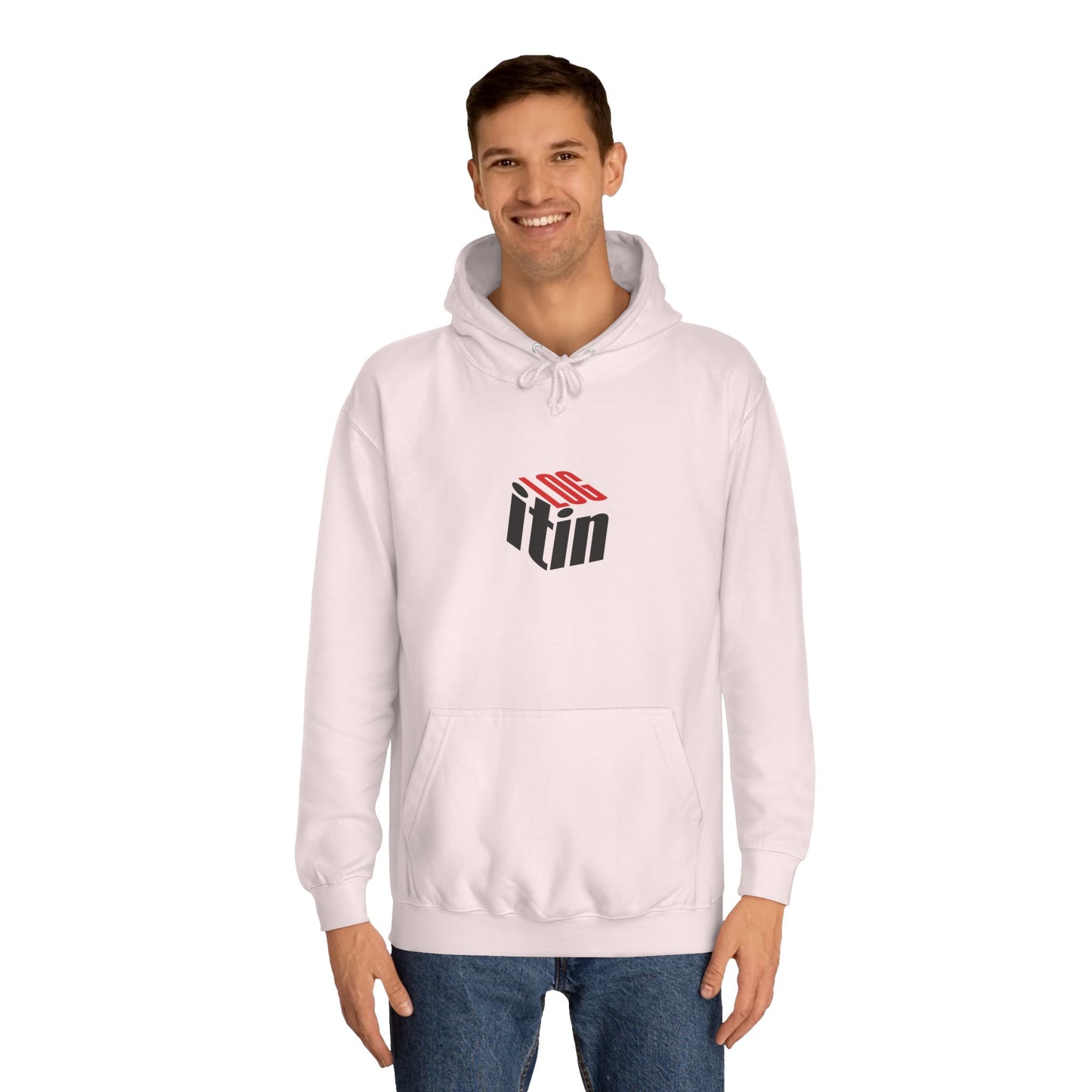 Unisex Log it in Hoodie with Bold Graphic Design - Comfortable Casual Wear, Perfect for Any One, Gifts, and Events