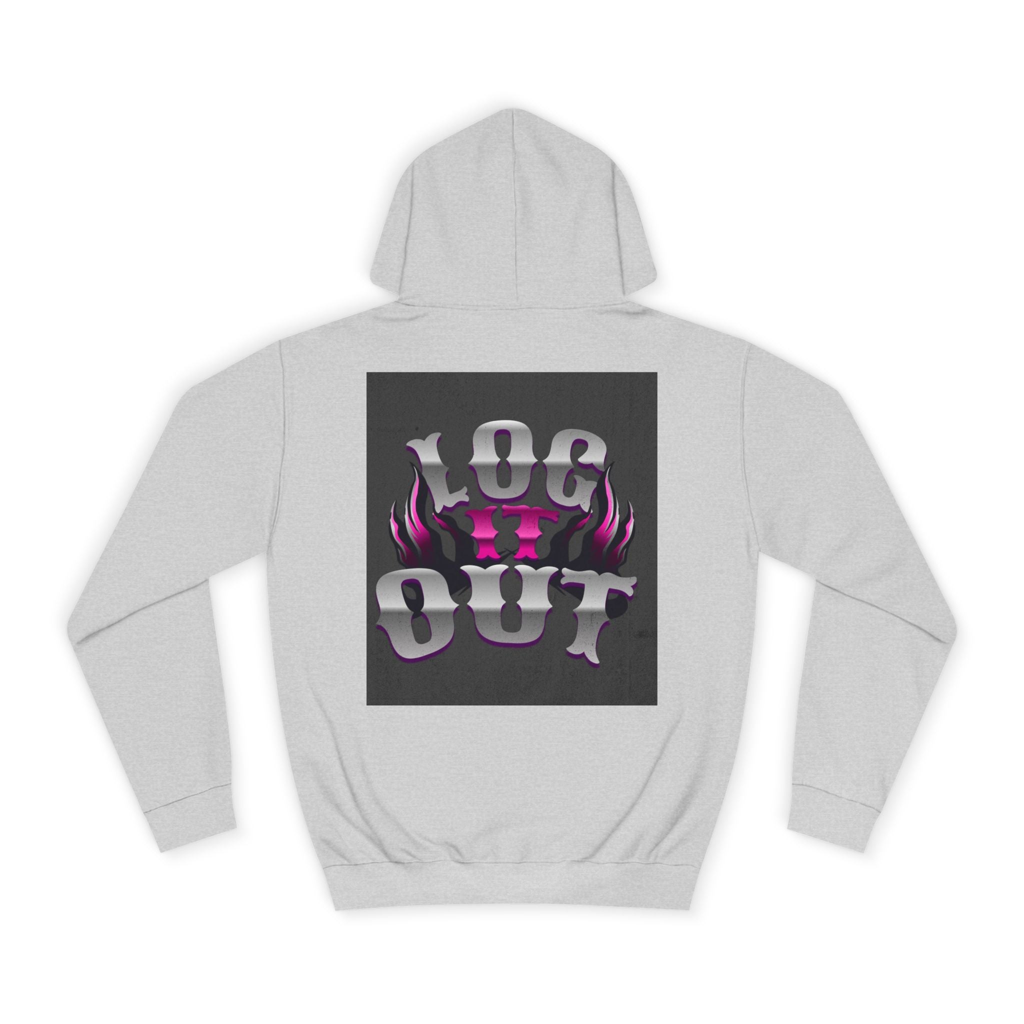 Cool Unisex Log it out Hoodie, Perfect for Any one, Trendy Custom Apparel, Casual Wear, Gift, Streetwear Style