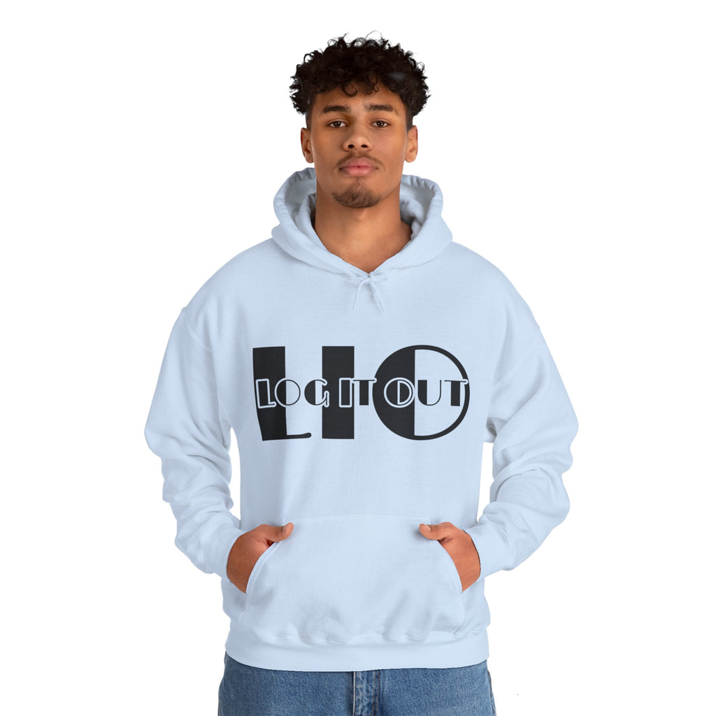 Log it out Unisex Heavy Blend™ Hooded Sweatshirt