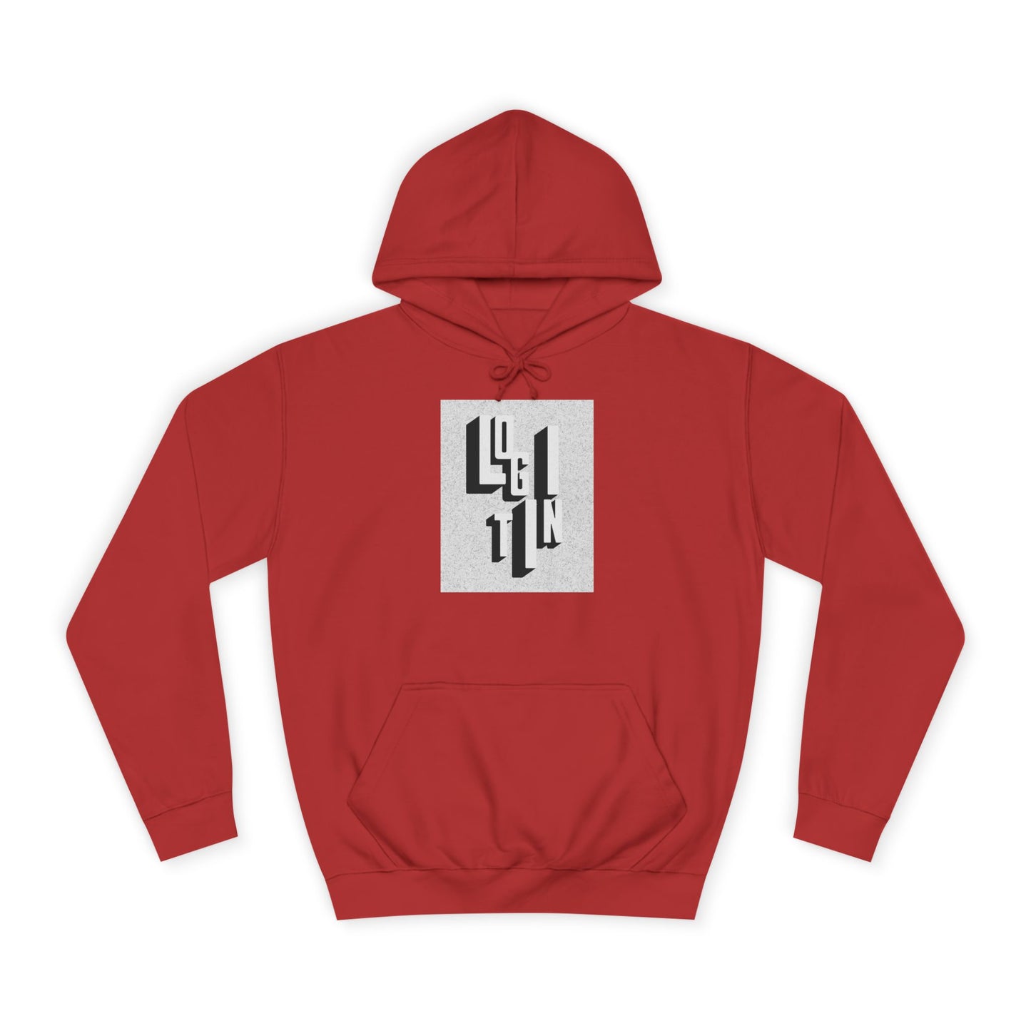 Minimalist Hoodie, Unisex Sweatshirt, Cozy Campus Wear, Student Gift, Modern Graphic Hoodie