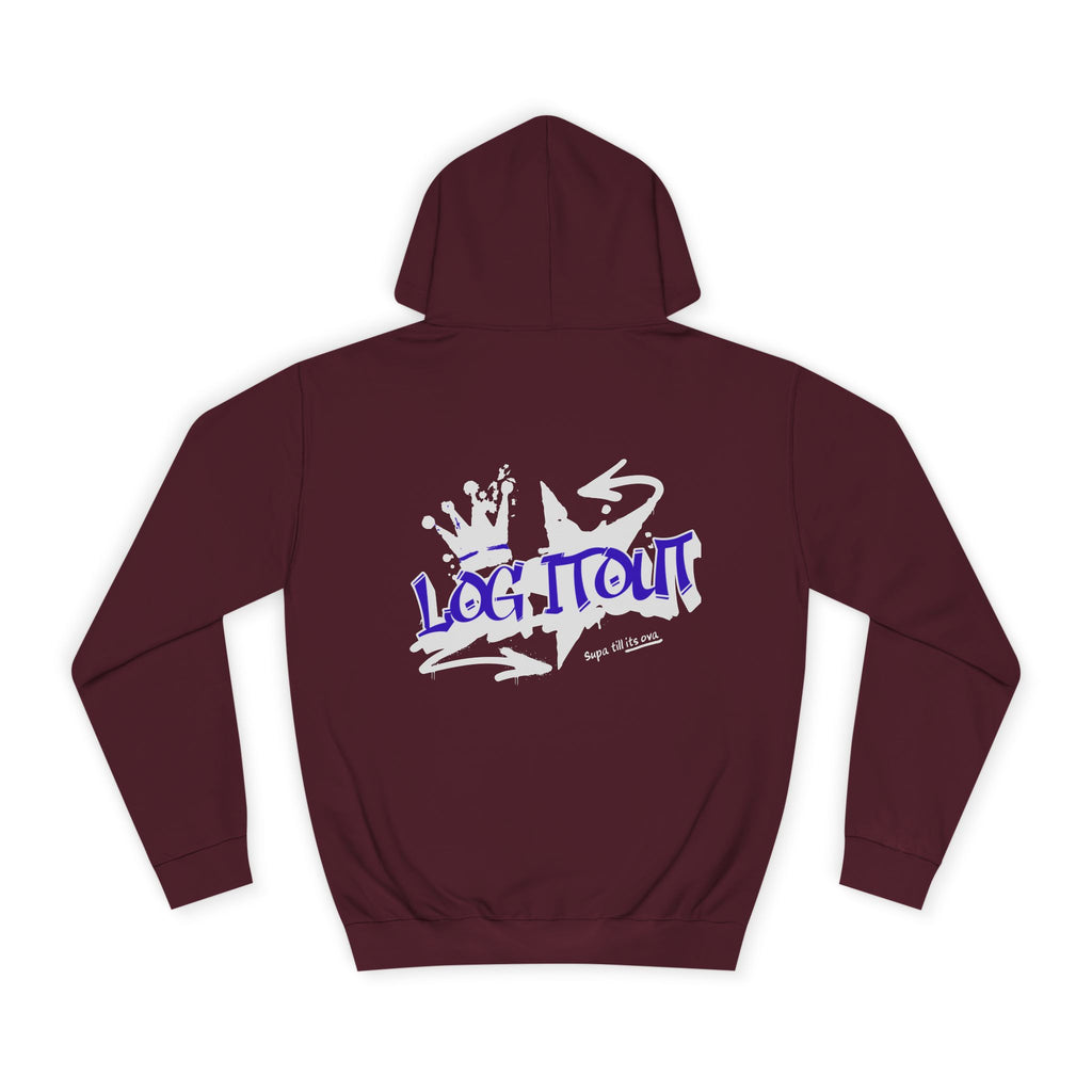 Casual Log it in Hoodie, Unisex Apparel, Trendy Wear, Cozy Street Style, Ideal Gift, Comfortable Fashion