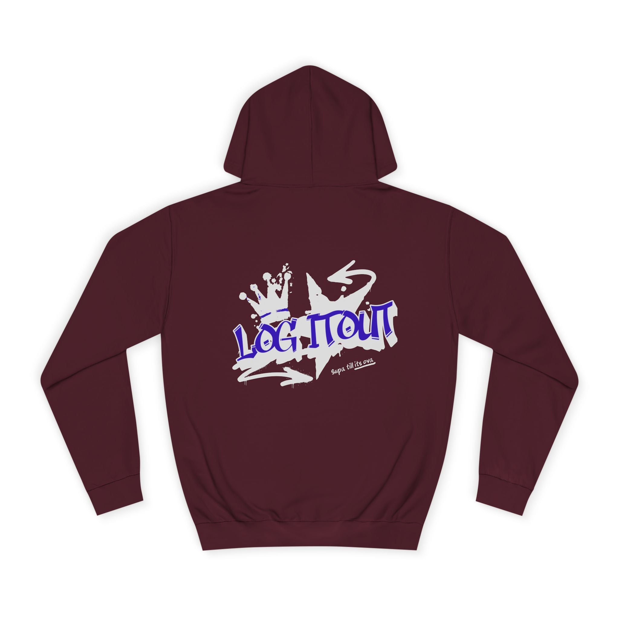 Casual Log it in Hoodie, Unisex Apparel, Trendy Wear, Cozy Street Style, Ideal Gift, Comfortable Fashion