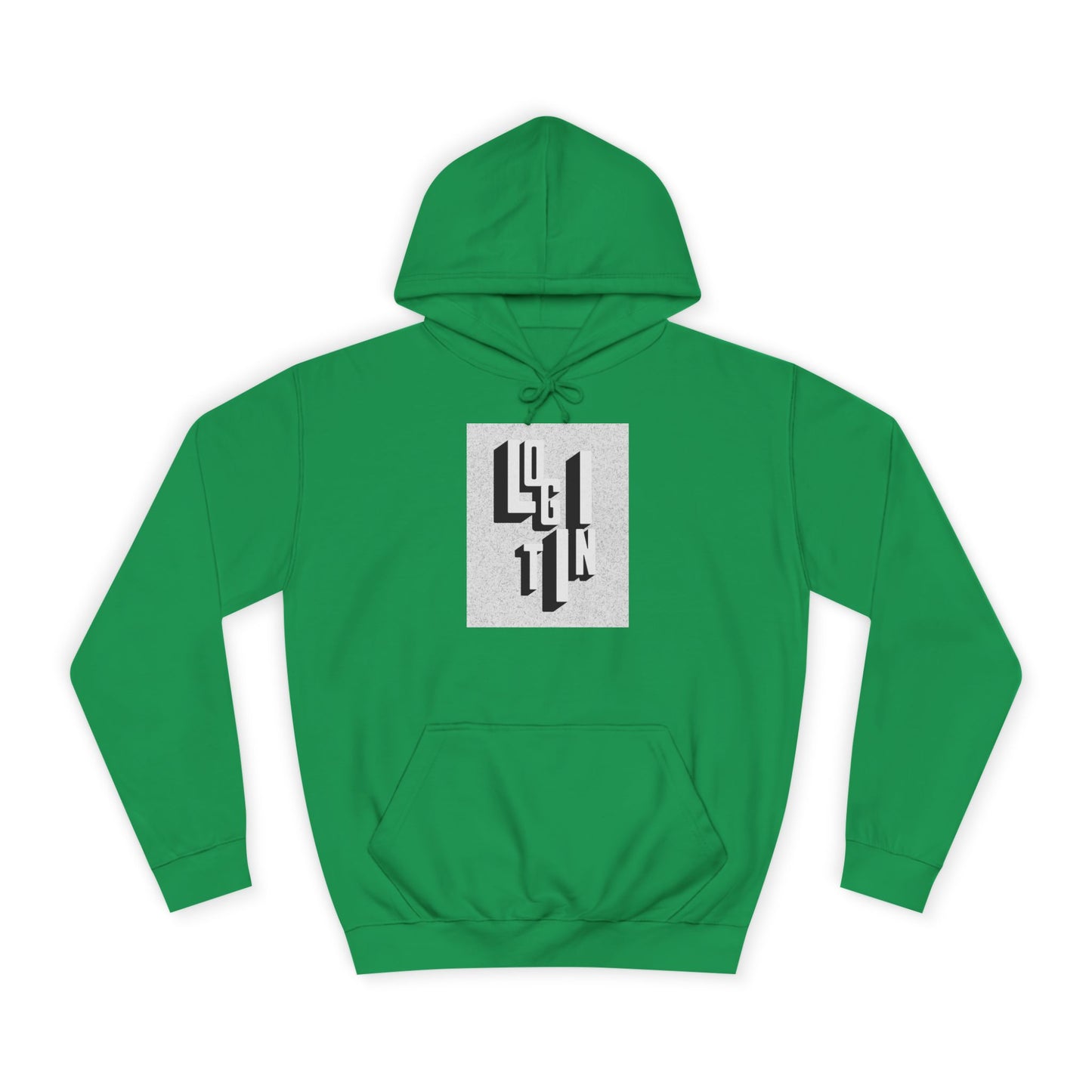 Minimalist Hoodie, Unisex Sweatshirt, Cozy Campus Wear, Student Gift, Modern Graphic Hoodie
