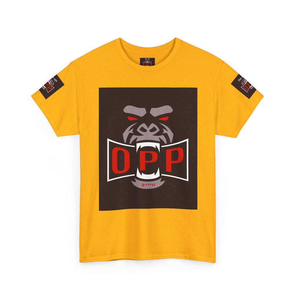 Gorilla OPP Graphic Tee — Bold Red & Black Urban Streetwear Shirt