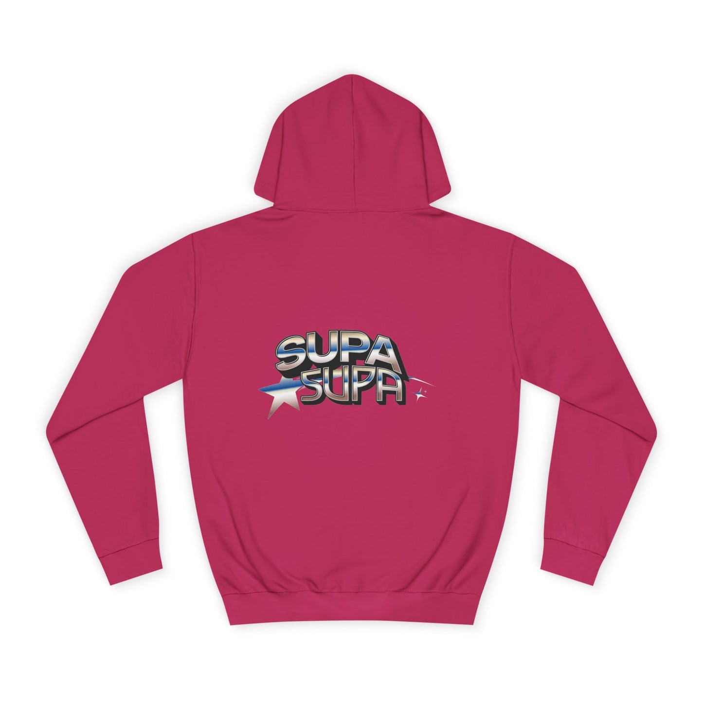 Unisex Hoodie with SUPA SUPA Design - Cozy Casual Wear, Perfect Gift, Events, Lounging