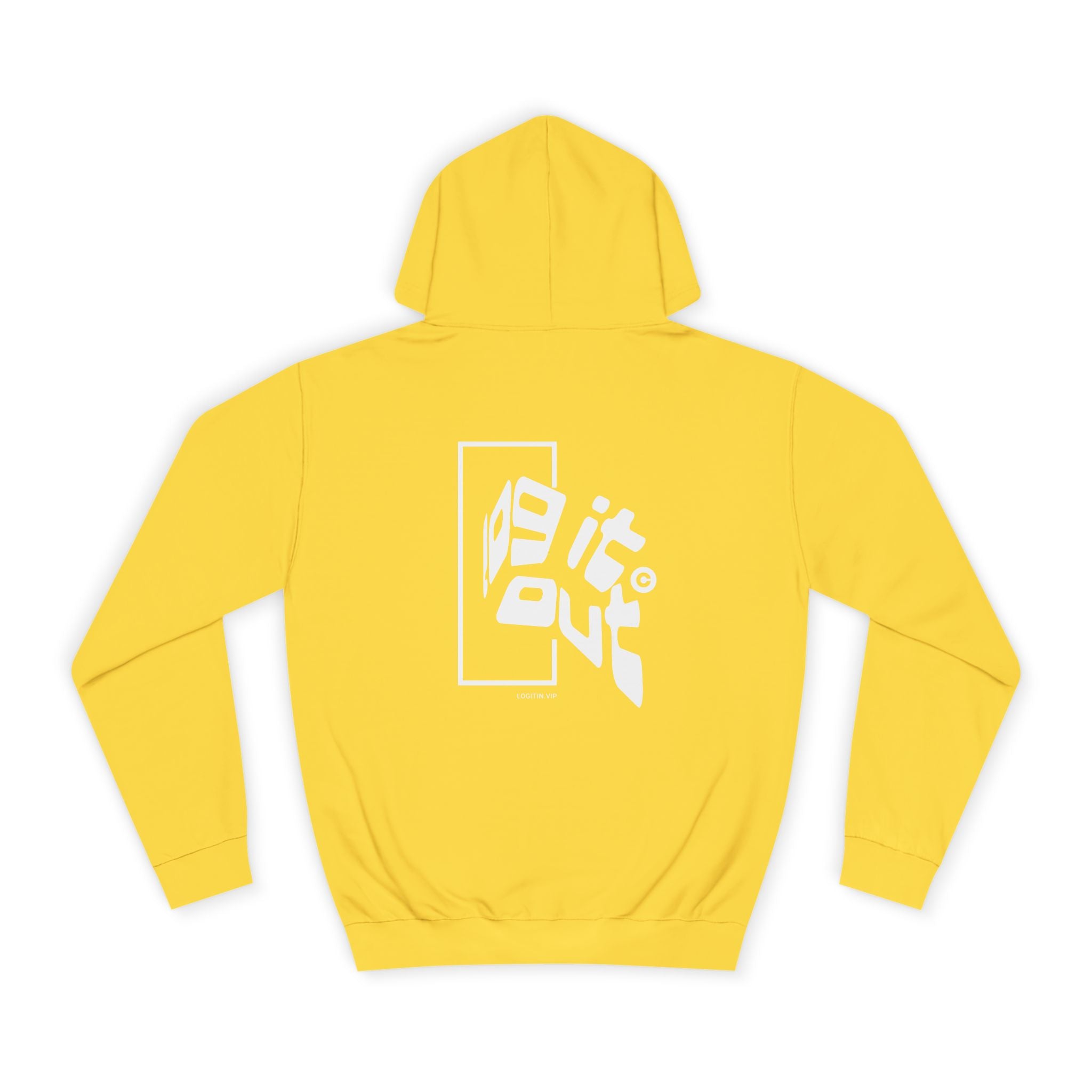 Cozy Unisex Log it out Hoodie, Perfect for Life, Graduation Gifts, Unisex Custom Apparel, Soft Hooded Sweatshirt, Everyday Comfort