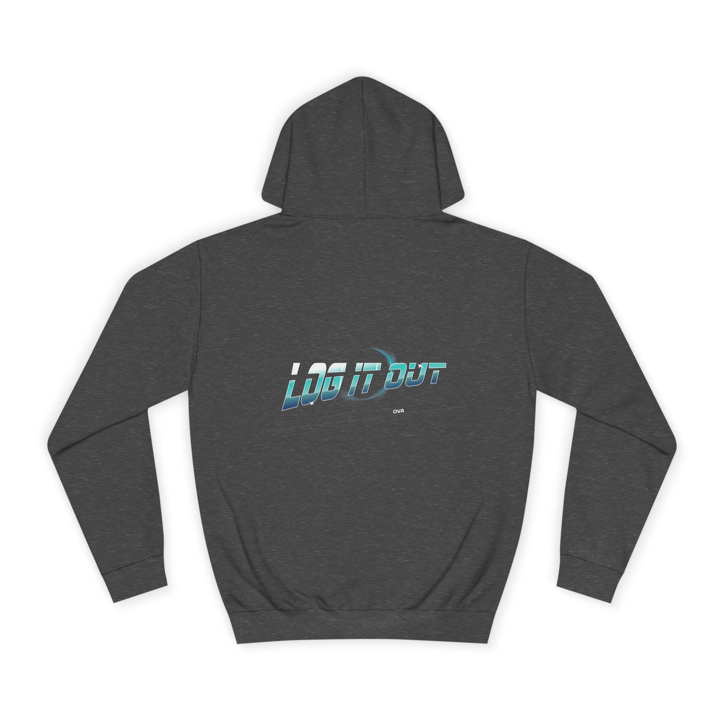 Unisex 'log it out' Hoodie with Retro Style, Ideal for Everyday Wear, Perfect for trendy wear,Gift for Friends